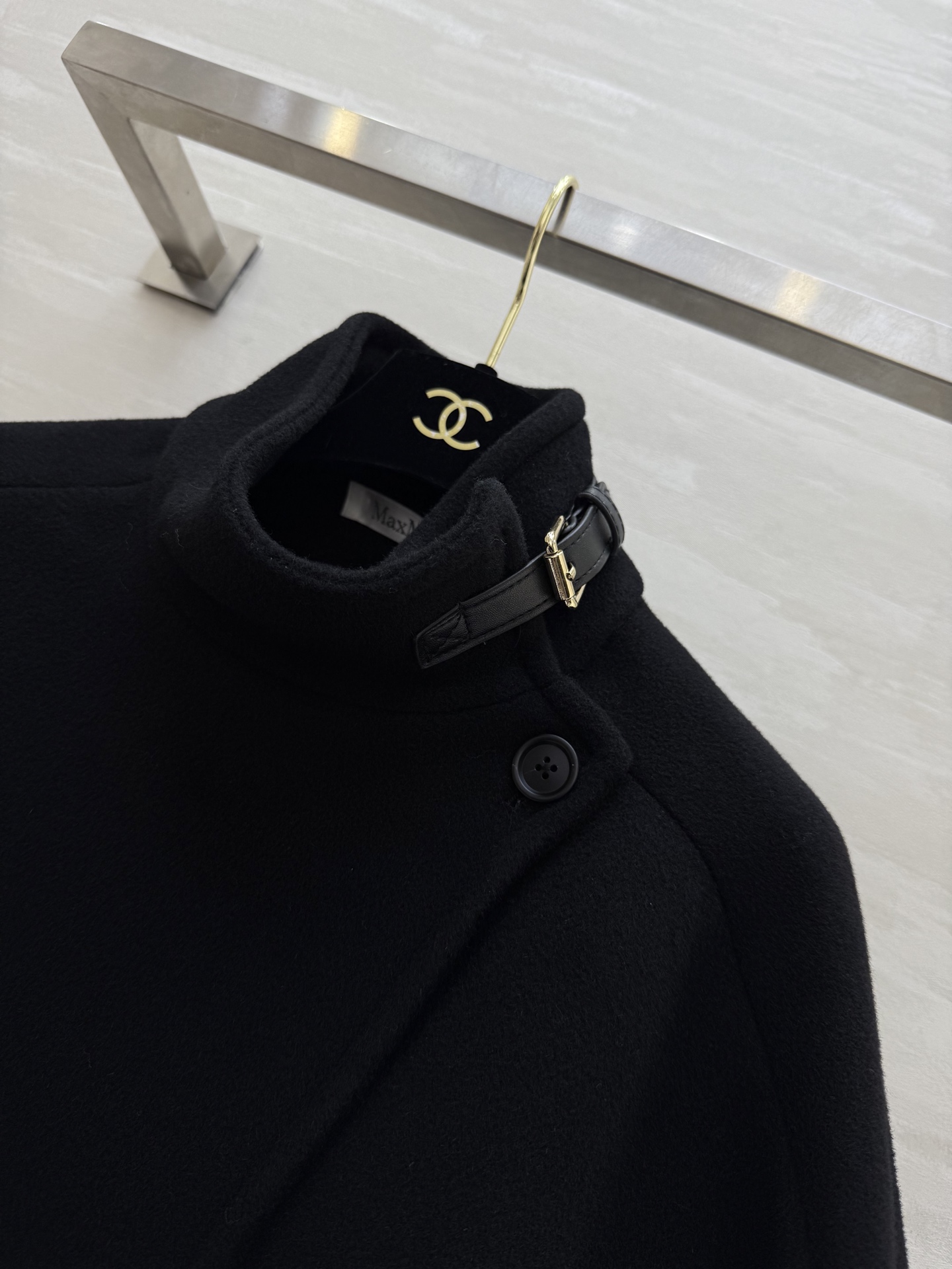 #Maxmar♡²⁵秋冬新款 羊毛呢斗篷外套 高品质 现货来size：S/M/L（s码胸围：146，衣长