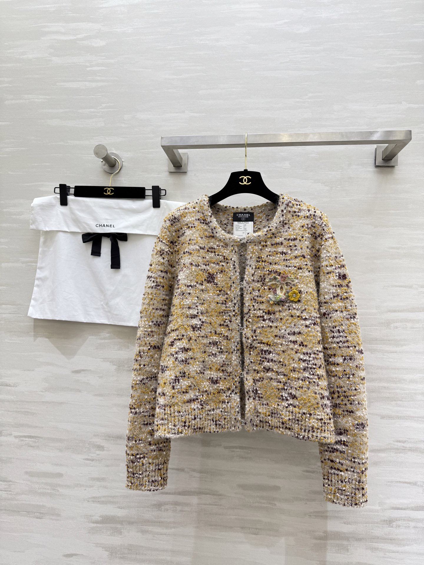 NO:623284,#Chane autumn and winter new style, second-hand series, sheep wool rainbow bean yarn cardigan jacket, high quality customization, ready for sale, size 36/38/40 (,,chanel,jackets & coats,alexander wang19860909#Chane秋冬新款 中古系列 绵羊毛彩虹豆豆纱线开衫外套 高品质定制 现货首发size36/38/40（,,chanel,jackets & coats,alexander wang,Women's clothing