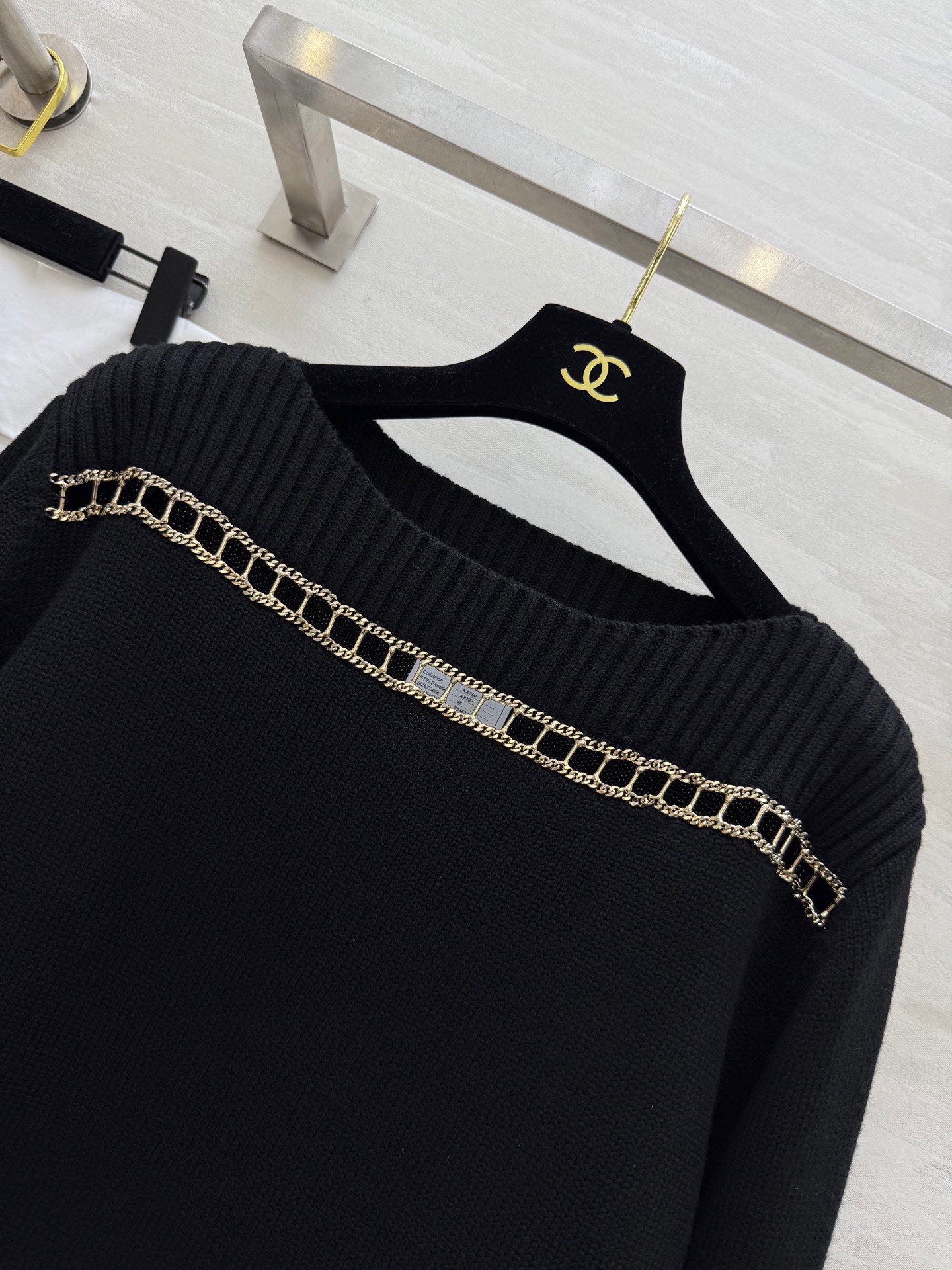 Chanel Cashmere Chain Strap Tank Top - Luxurious & High-Quality 7 i1765122690761 6368 0 5