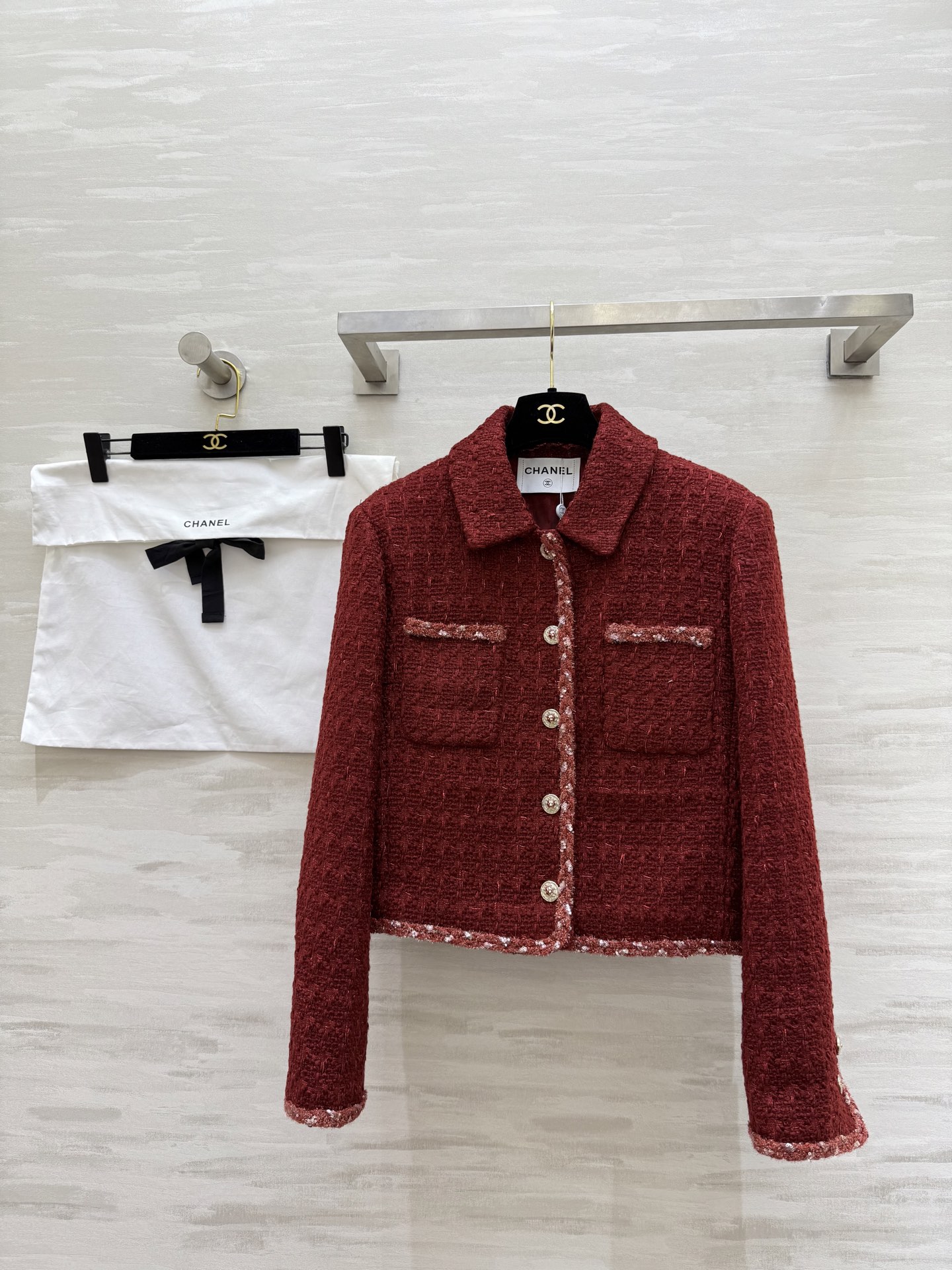 NO:638990,#Chane Early spring new style woven tweed jacket, high quality customization, available now, sizeS/M/L (S size bust 96, length 48), Chanel-clothing, chanel, chanel, jackets & coats, alexander wang19860909#Chane早春新款 编织花呢外套 高品质定制 现货首发sizeS/M/L（s码胸围96,衣长48）,香奈儿-服装,chanel,chanel,jackets & coats,alexander wang,Women's clothing
