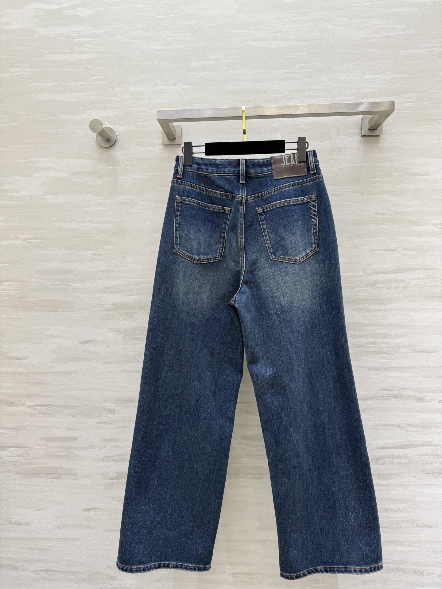 #Loew♡新款 加绒直筒牛仔裤 高品质定制 现货首发size：26/27/28/29/30（28码腰围