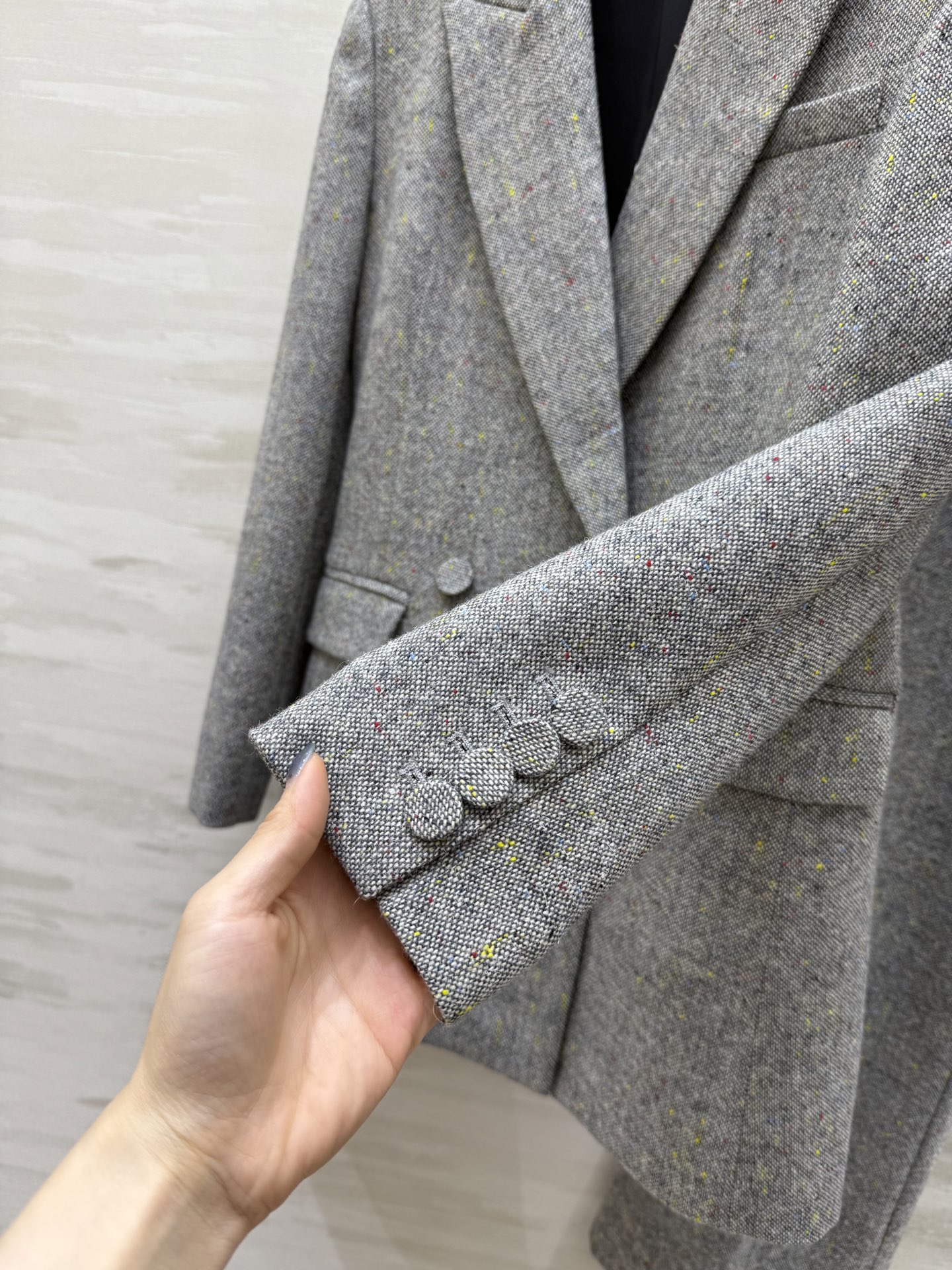 #Valentin♡²⁶早春新款 西服系列 定制羊毛混纺面料 高品质 现货首发size：S/M/L（s码