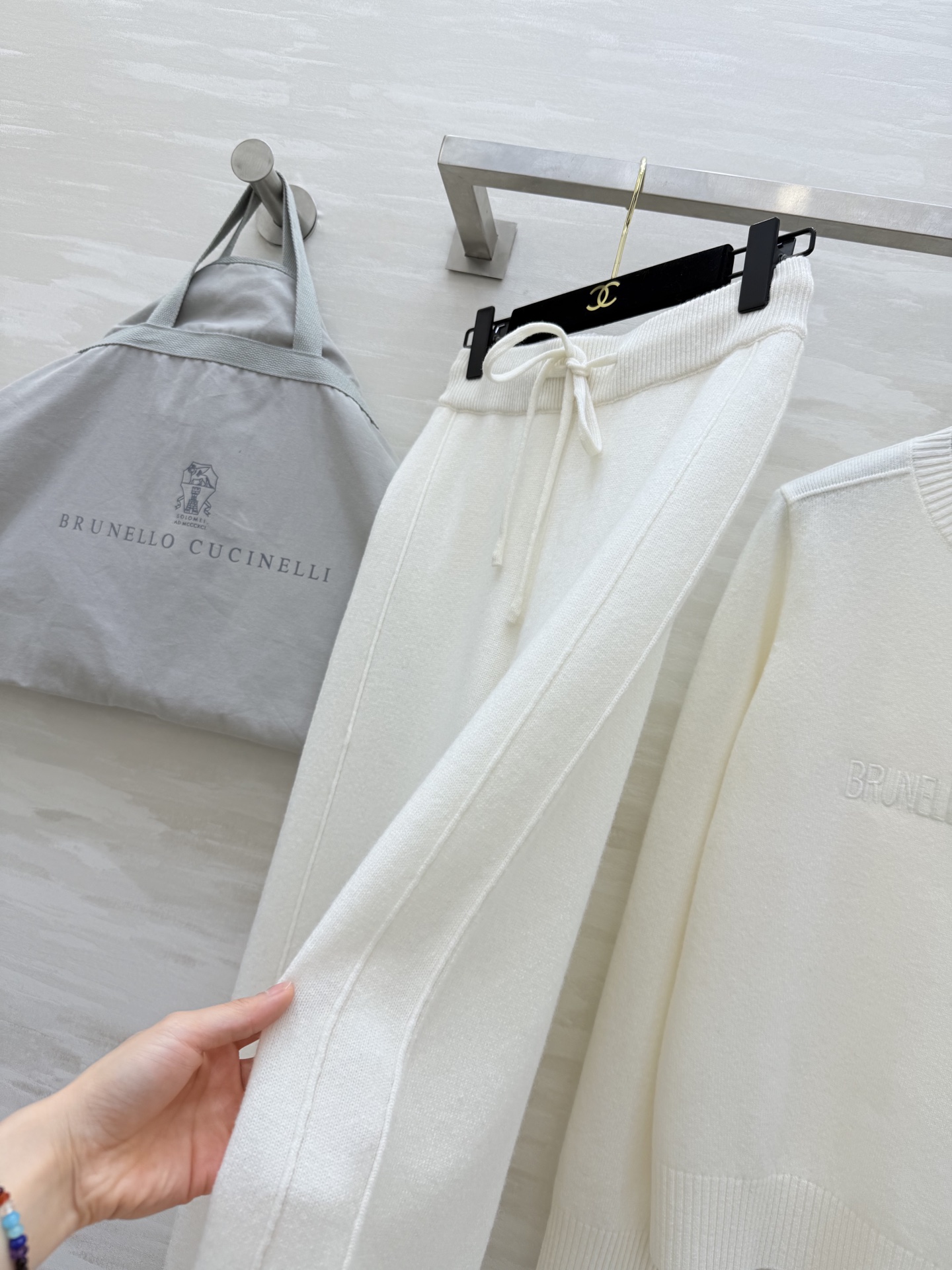 #Brunello Cucinell♡ 新贵老钱风羊毛套装 高品质定制 现货首发size：S/M/L（s