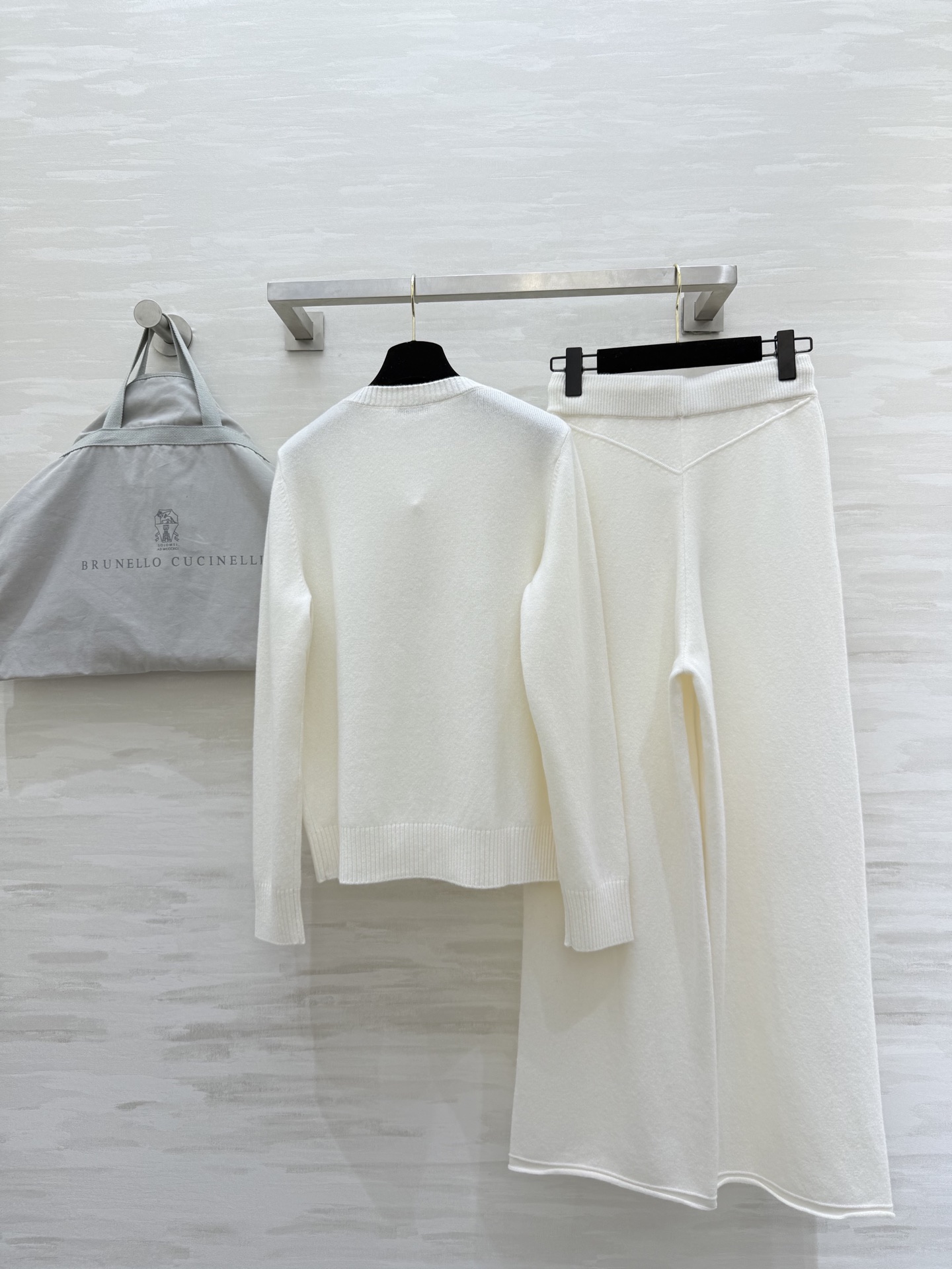 #Brunello Cucinell♡ 新贵老钱风羊毛套装 高品质定制 现货首发size：S/M/L（s