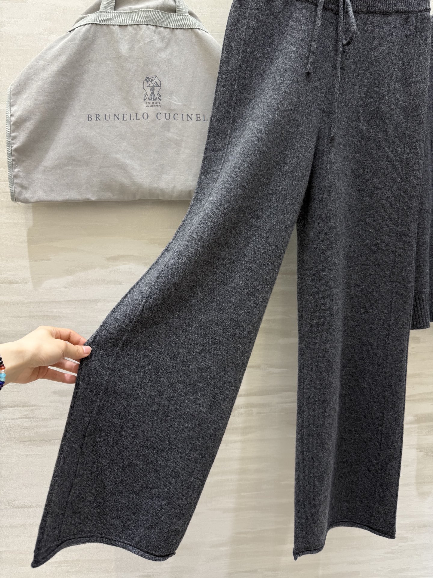 #Brunello Cucinell♡ 新贵老钱风羊毛套装 高品质定制 现货首发size：S/M/L（s