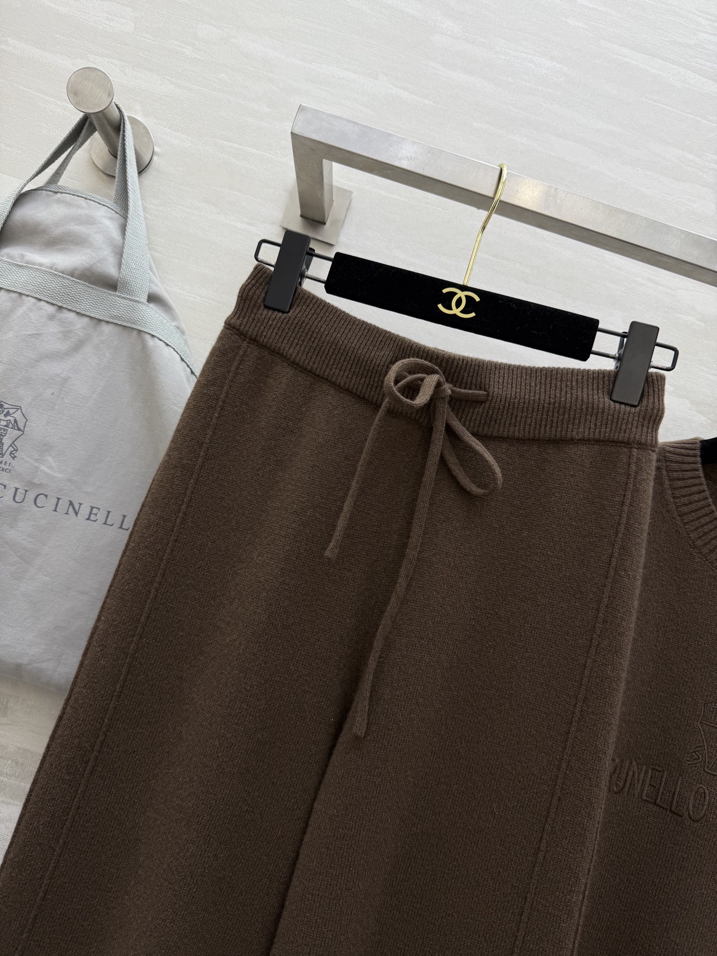 #Brunello Cucinell♡ 新贵老钱风羊毛套装 高品质定制 现货首发size：S/M/L（s