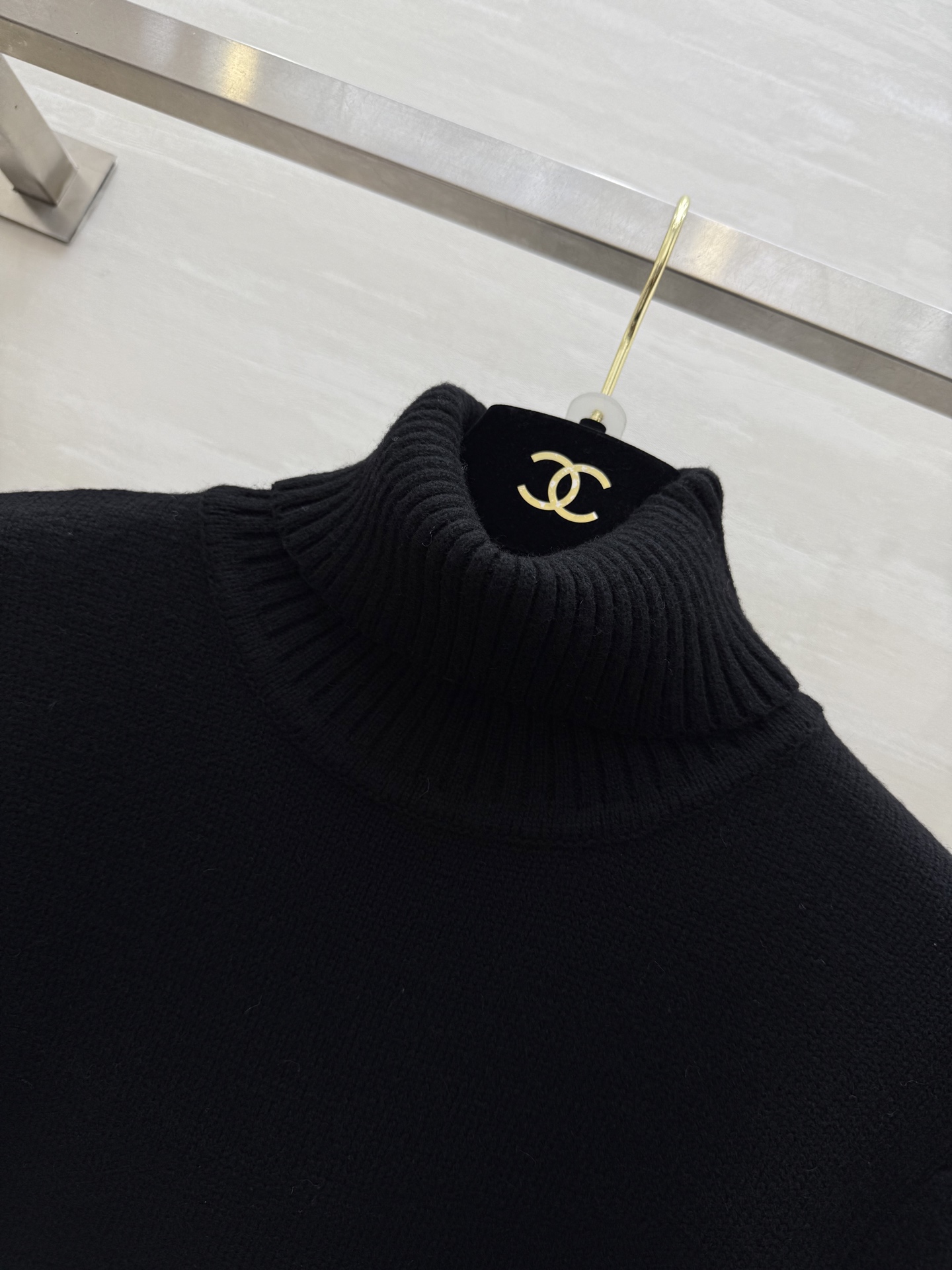 #Burberr♡新款 英伦风高领毛衣裙 定制100%羊毛纱线亲肤保暖 高品质定制 现货首发size：S