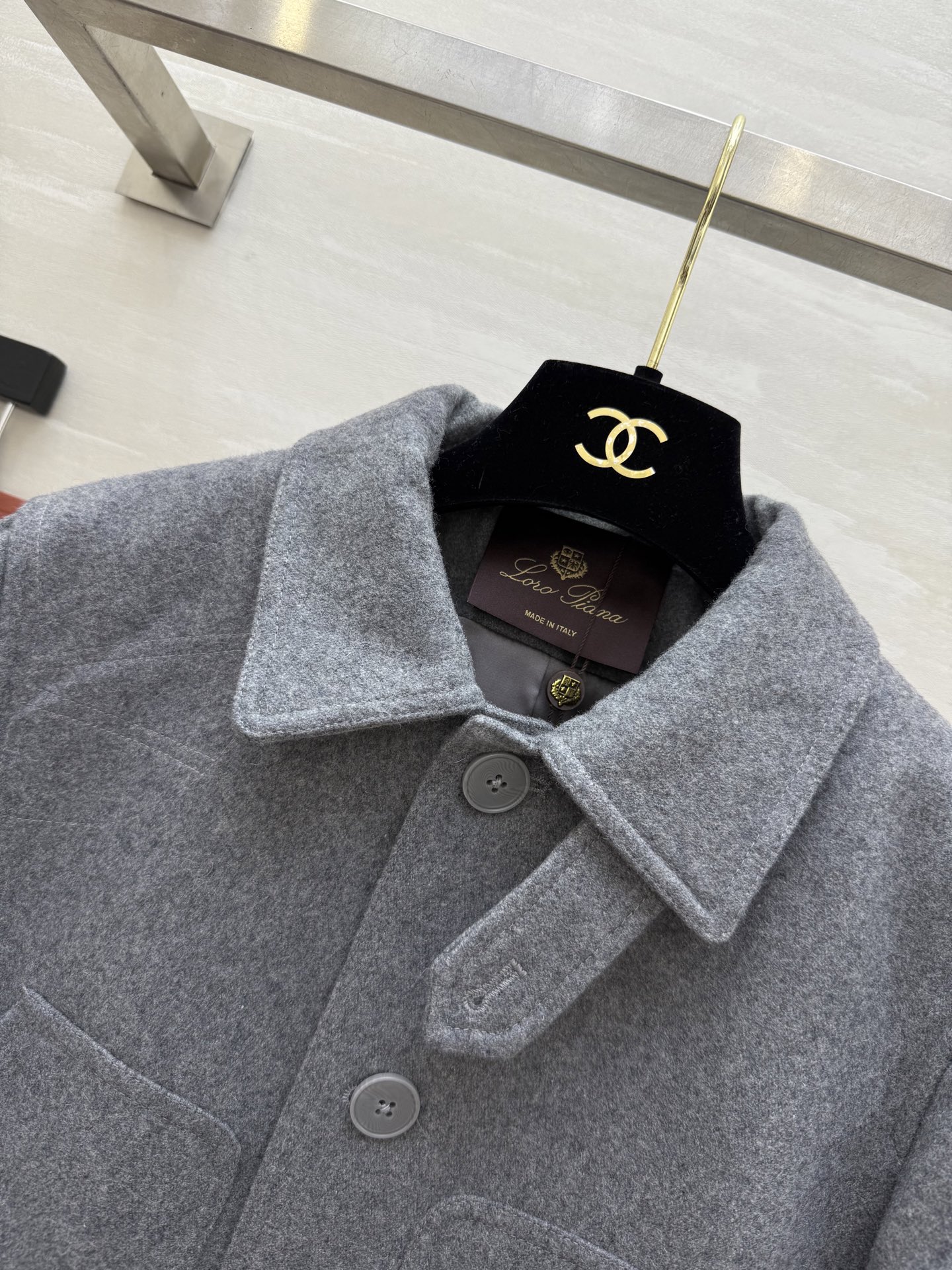 #Loro Pian♡²⁶早春新款 老钱风外套 定制羊毛面料亲肤舒适 高品质 现货首发size：S/M/