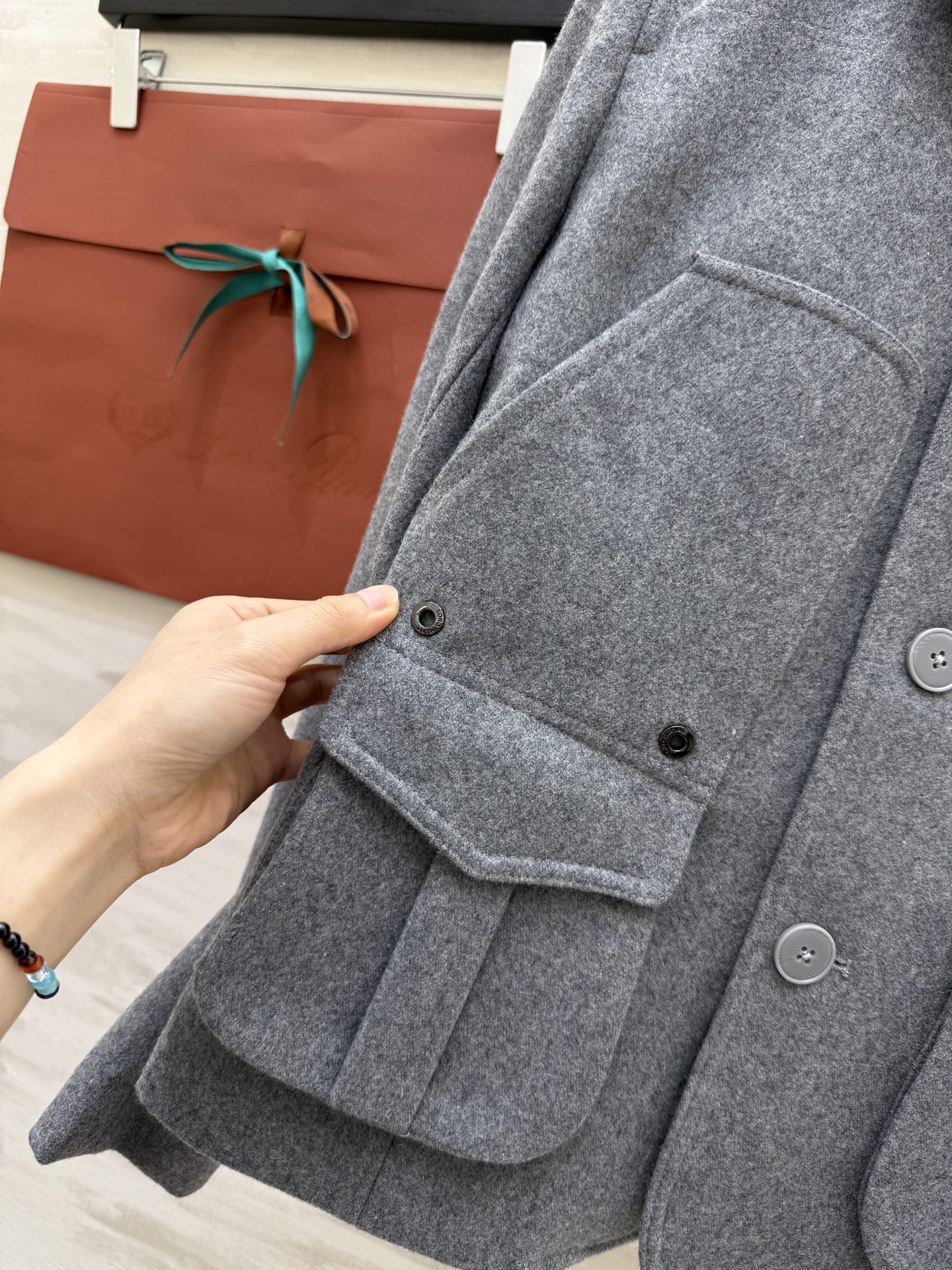 #Loro Pian♡²⁶早春新款 老钱风外套 定制羊毛面料亲肤舒适 高品质 现货首发size：S/M/