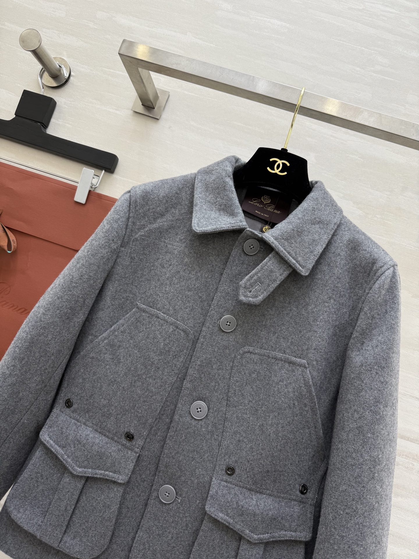 #Loro Pian♡²⁶早春新款 老钱风外套 定制羊毛面料亲肤舒适 高品质 现货首发size：S/M/