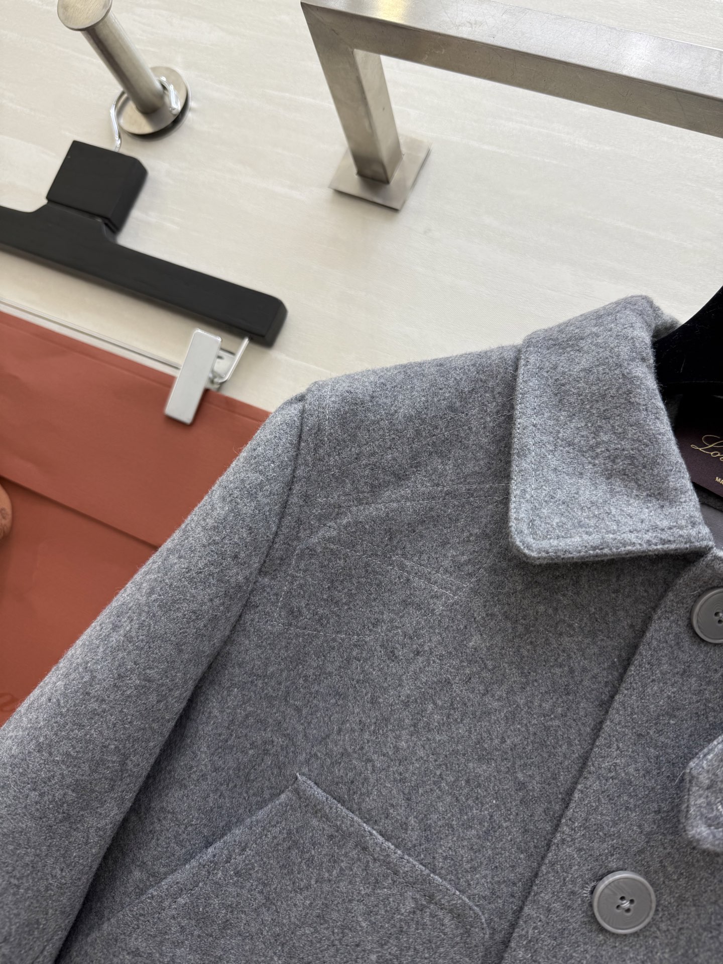 #Loro Pian♡²⁶早春新款 老钱风外套 定制羊毛面料亲肤舒适 高品质 现货首发size：S/M/