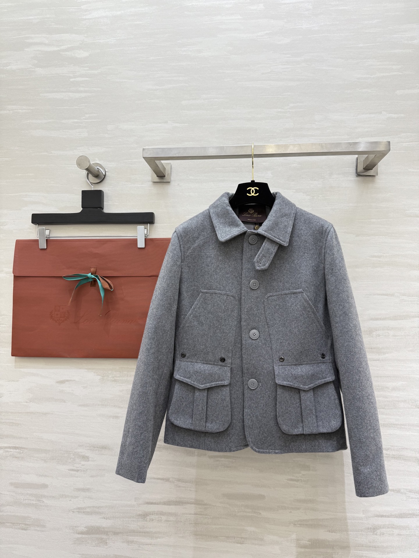 #Loro Pian♡²⁶早春新款 老钱风外套 定制羊毛面料亲肤舒适 高品质 现货首发size：S/M/