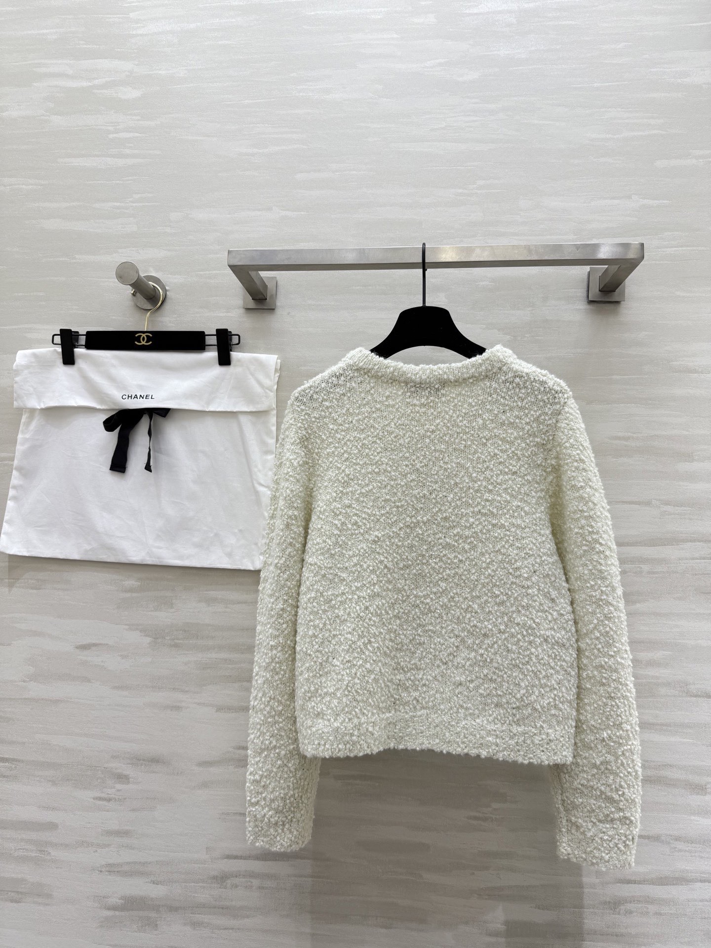 #Chane♡²⁵秋冬新款 羊毛亮片开衫外套 定制亮片纱线BulingBuling美爆了！高品质定制 现