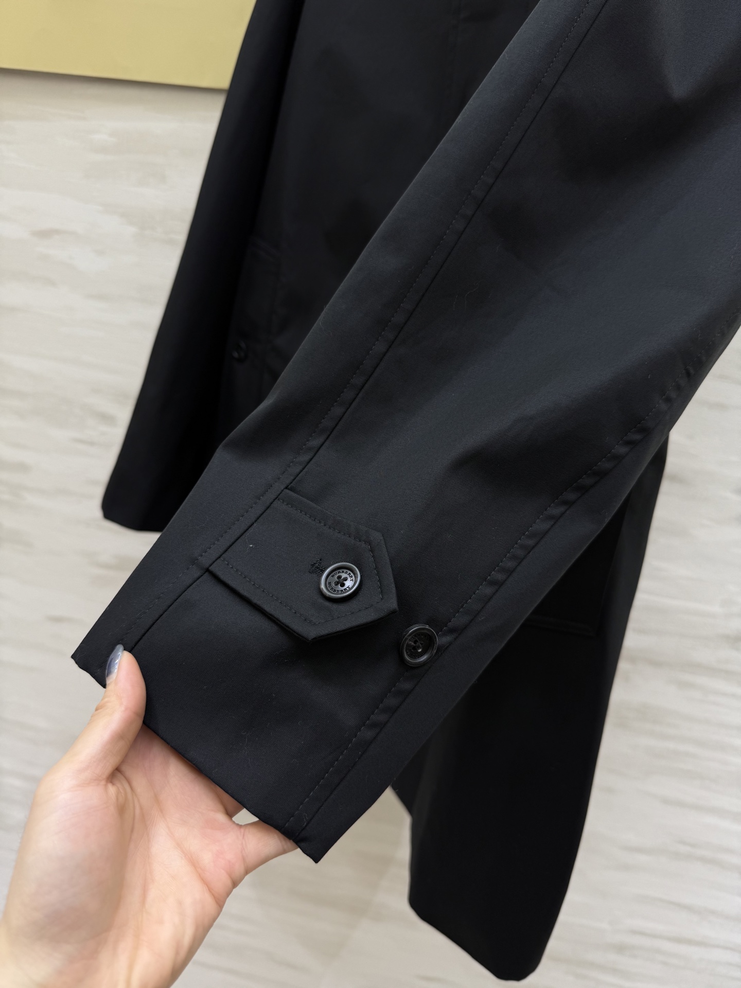 #Burberr♡男士系列 卡姆登风衣 高品质定制 现货首发size：S/M/L/XL/XXL（M码胸围