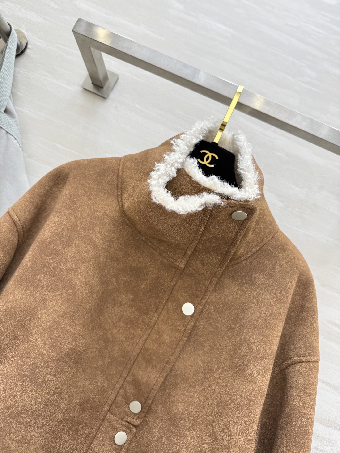 #Brunello Cucinell♡羊羔毛外套 复古时髦 高品质定制 现货首发size：S/M/L（s