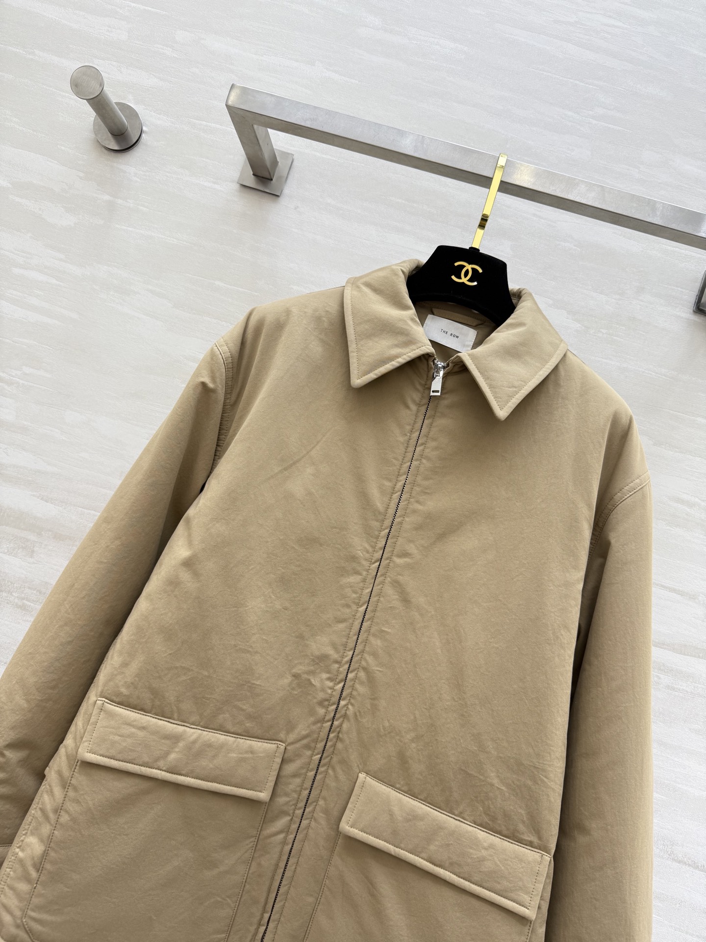 #The Row 卡其色老钱风 鹅绒服外套 高品质定制 现货首发size：0/2/4/6（）