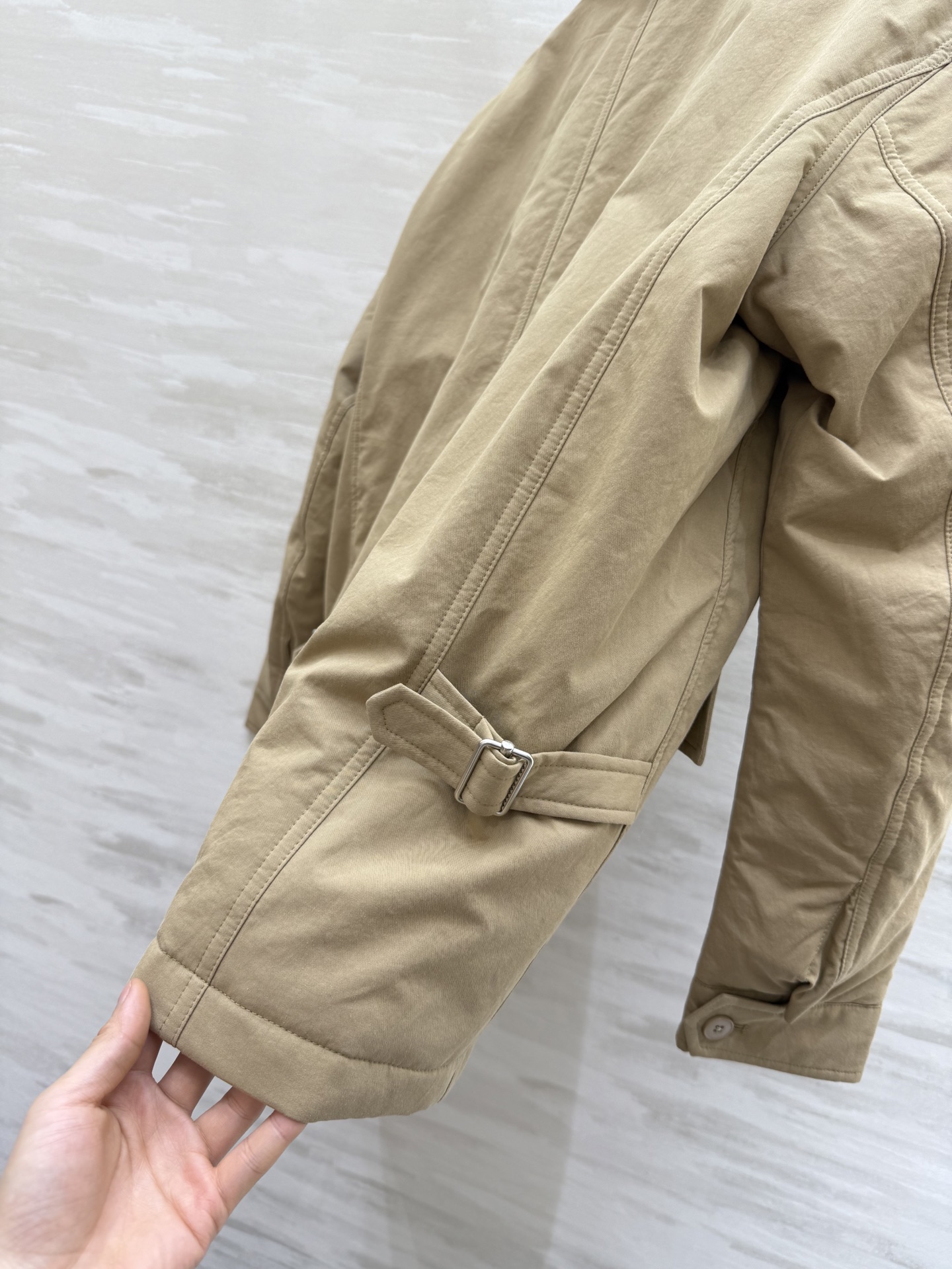 #The Row 卡其色老钱风 鹅绒服外套 高品质定制 现货首发size：0/2/4/6（）