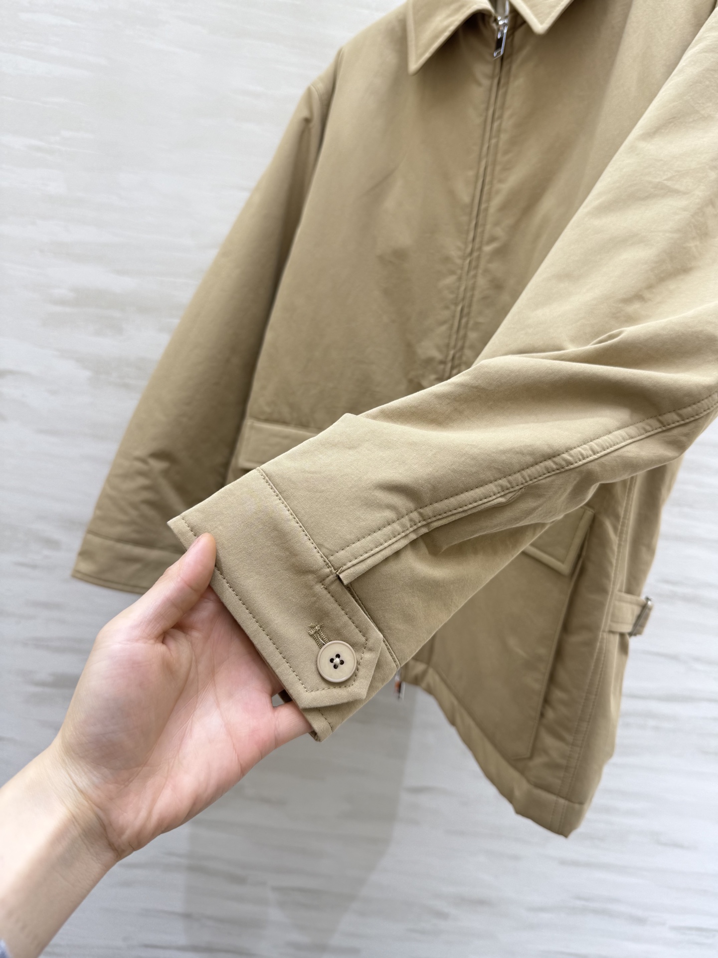 #The Row 卡其色老钱风 鹅绒服外套 高品质定制 现货首发size：0/2/4/6（）