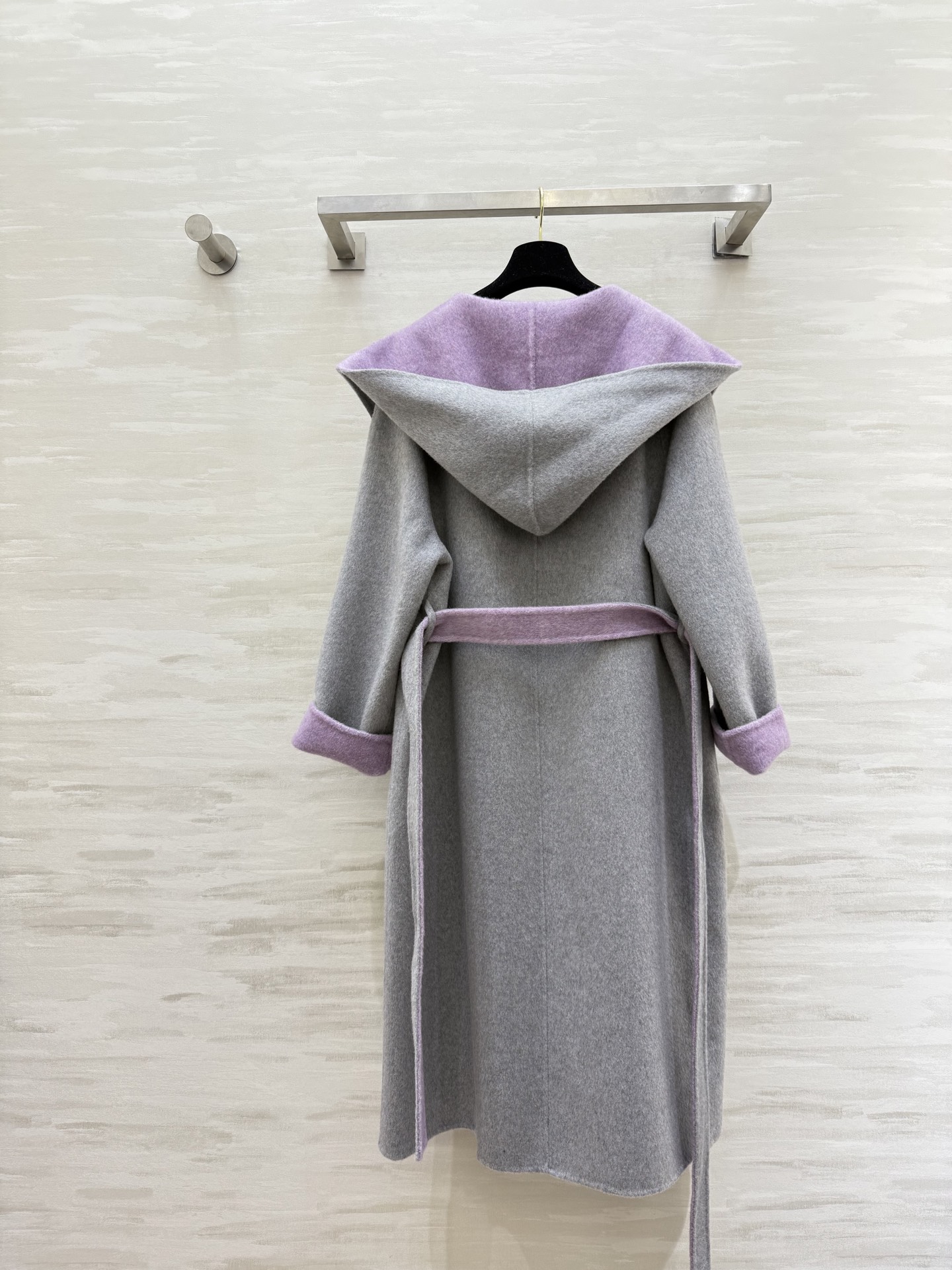 #Maxmar♡双面羊毛呢长款大衣 可正反两穿 高品质定制 现货首发size：S/M/L（M码胸围：12