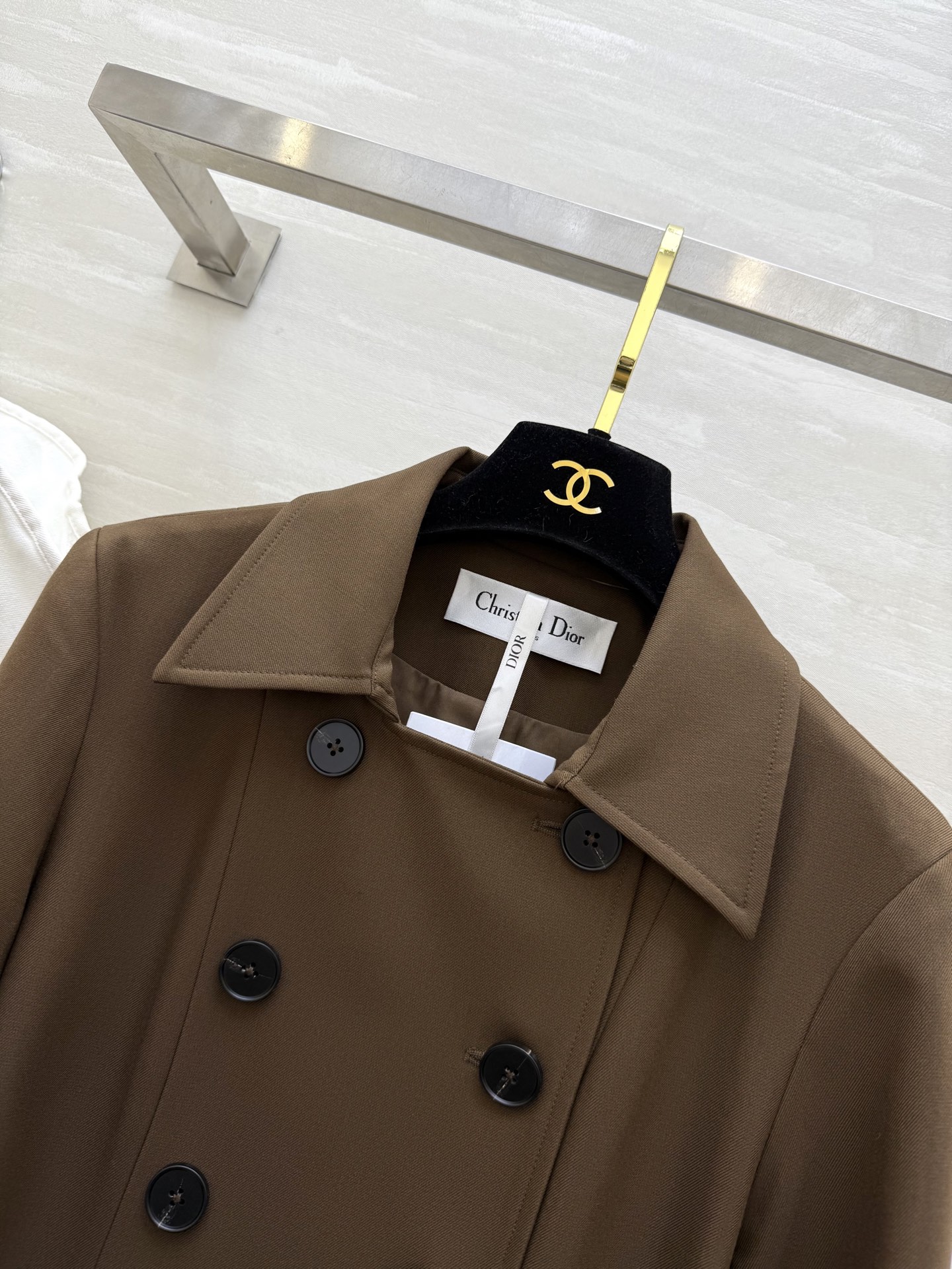 #DIO♡²⁶早春新款 双排扣长款风衣 高级大气 高品质定制 现货首发size：S/M/L/XL（s码肩