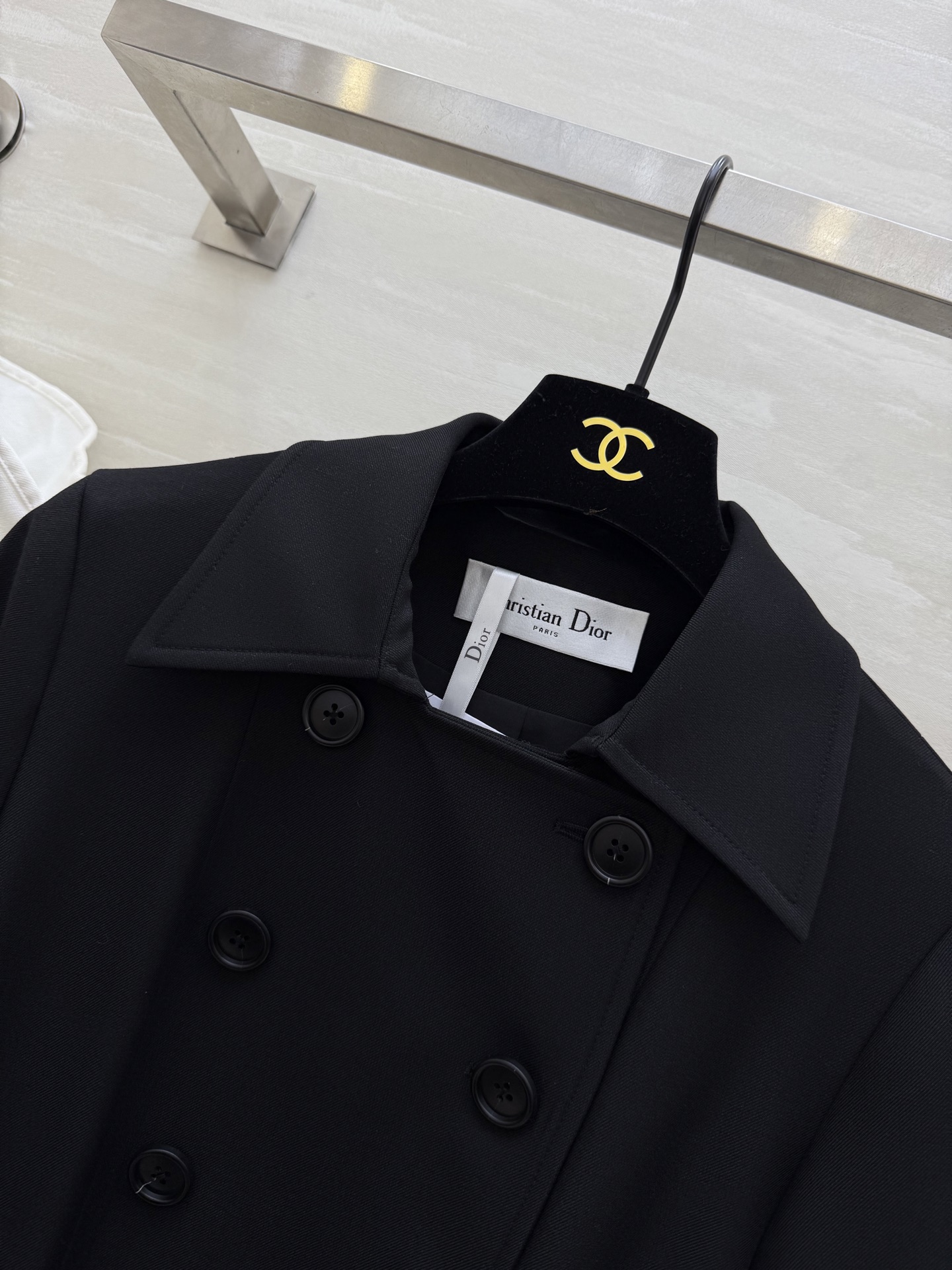 #DIO♡²⁶早春新款 双排扣长款风衣 高级大气 高品质定制 现货首发size：S/M/L/XL（s码肩