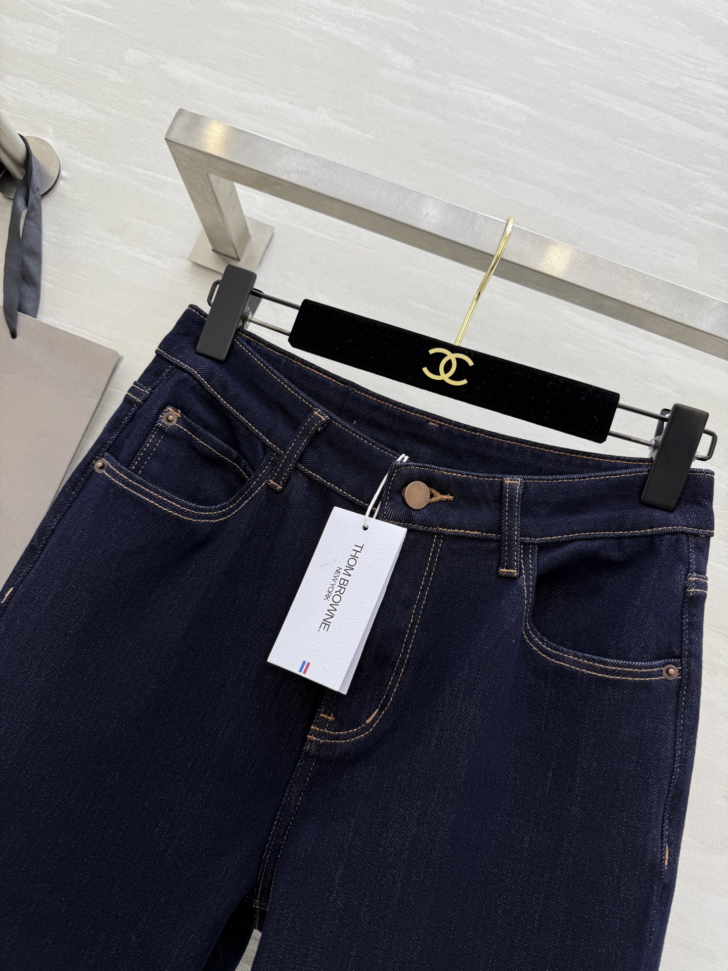 #TB 法棍牛仔裤 高品质定制 现货首发size：26/27/28/29/30（28码腰围：68，裤长：