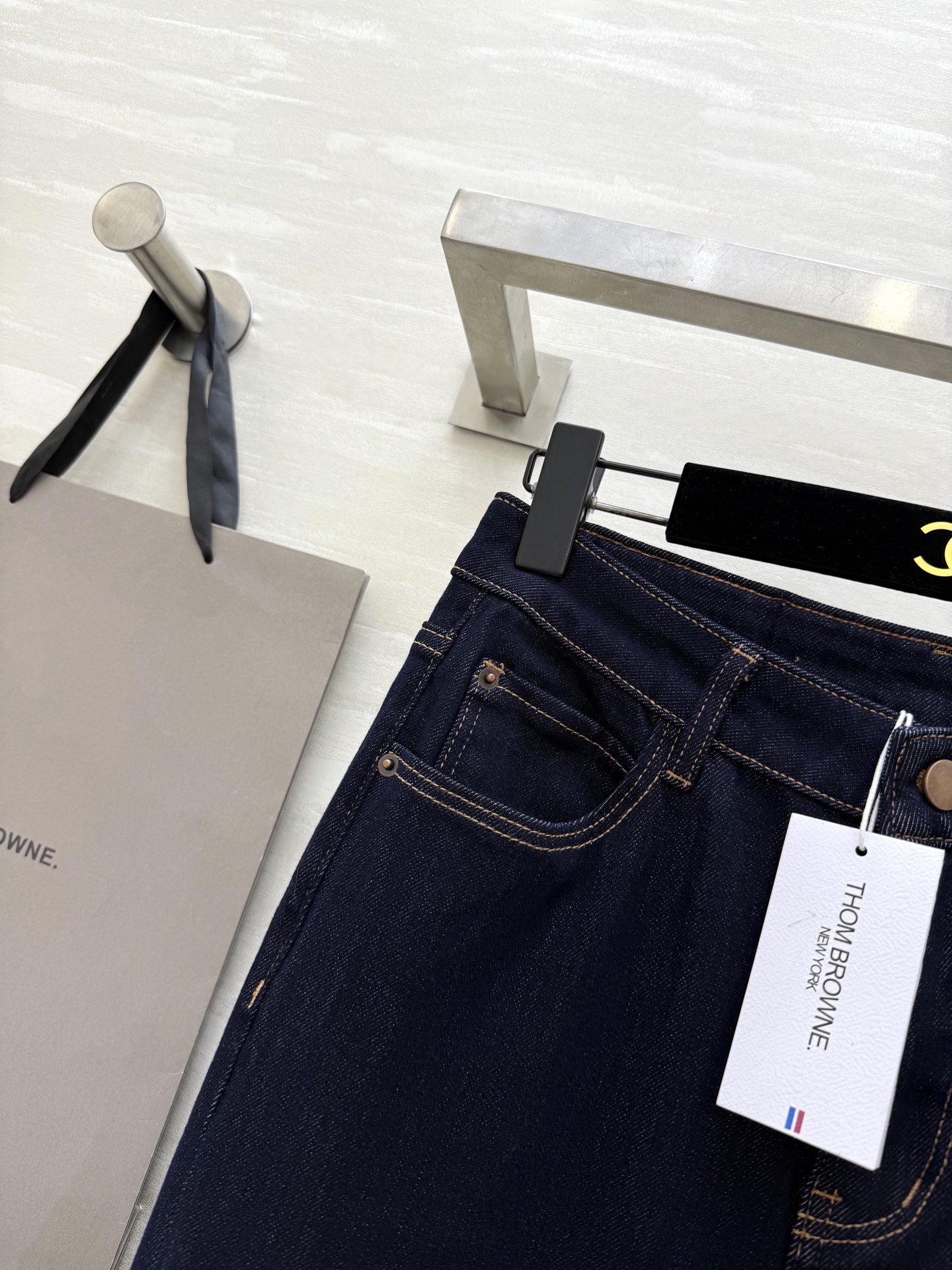 #TB 法棍牛仔裤 高品质定制 现货首发size：26/27/28/29/30（28码腰围：68，裤长：