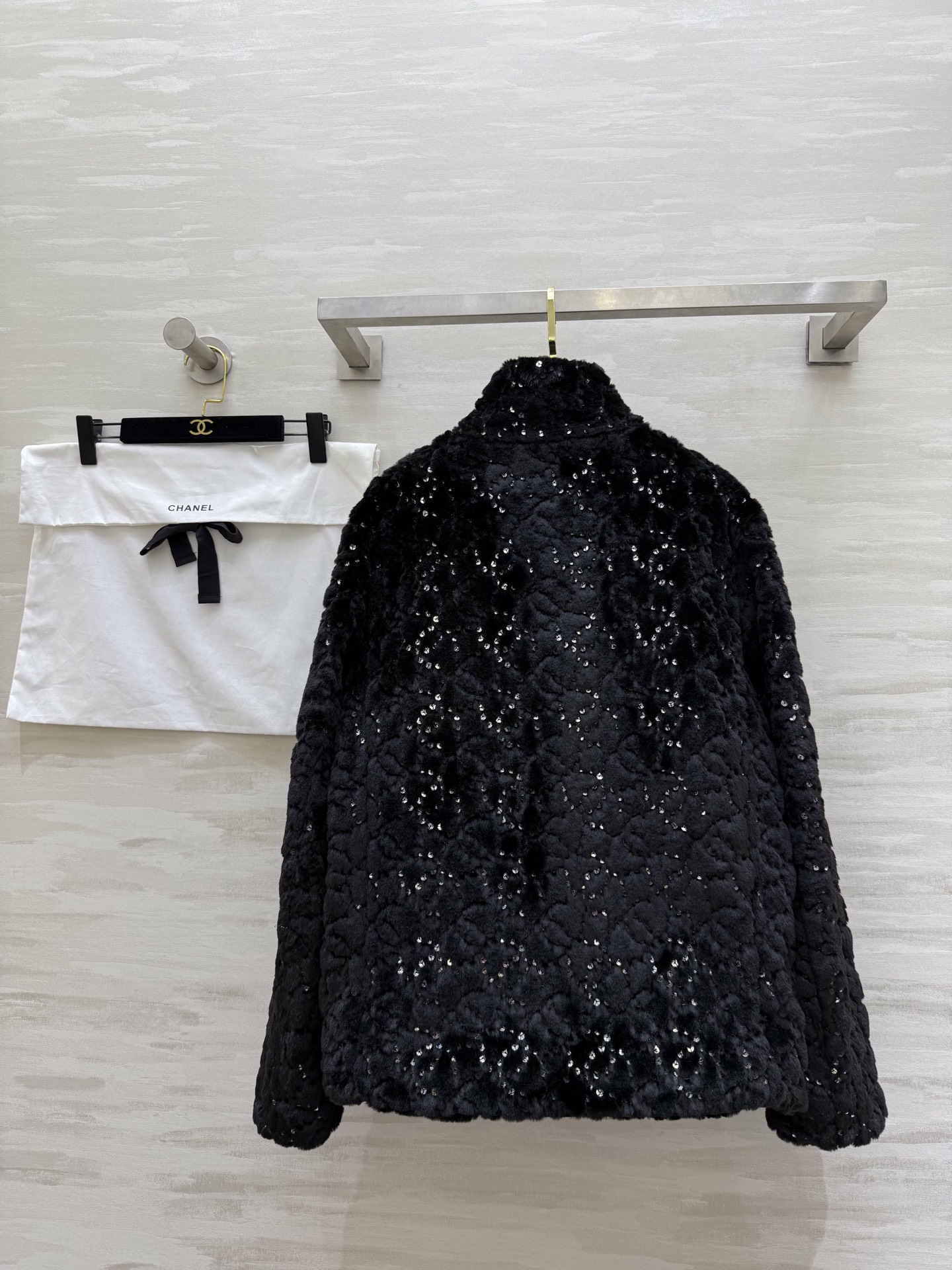 #Chane♡²⁵滑雪系列 环保毛绒绒皮草中长款外套 低调贵气 闪闪惹人爱✨高品质定制 现货首发size