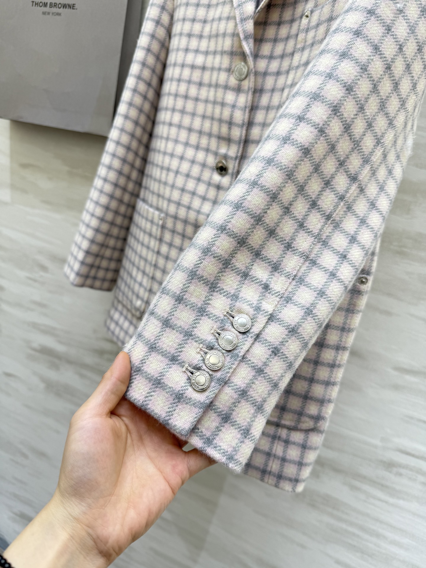 #ThomBrown♡²⁶新款 财阀千金 西装外套 高品质定制 现货首发size：S/M/L（s码胸围：