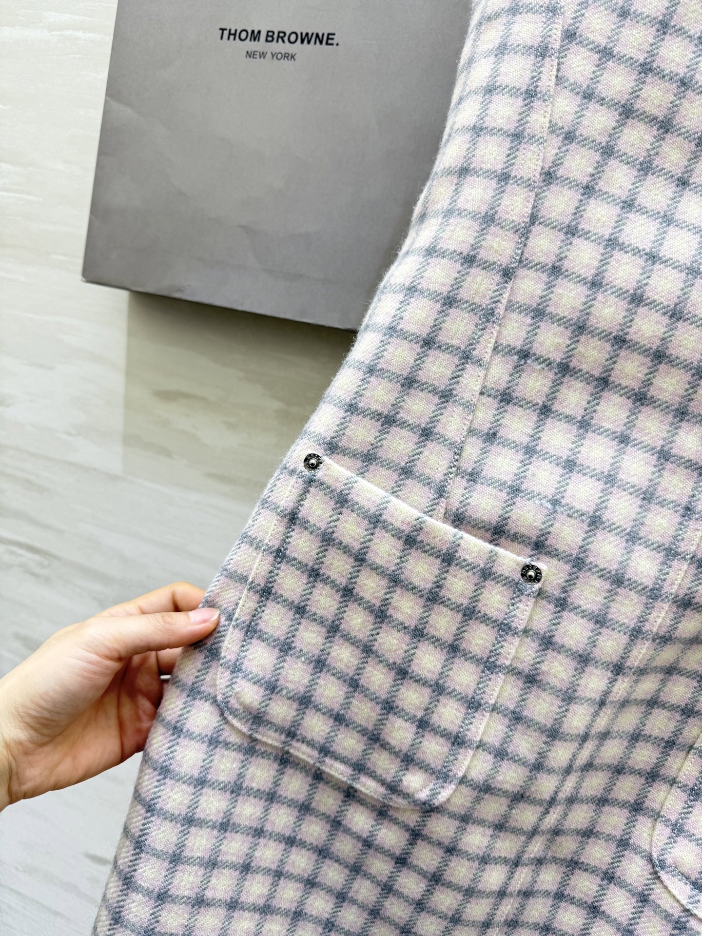 #ThomBrown♡²⁶新款 财阀千金 背心式花呢连衣裙 高品质定制 现货首发size：S/M/L（s