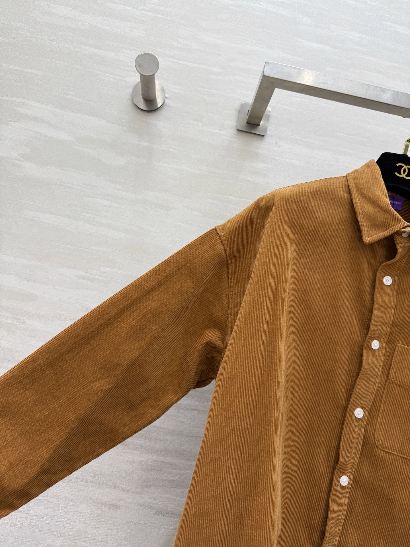 #拉夫劳伦紫标系列²⁶新款 灯芯绒衬衣 高品质定制 现货首发size：S/M/L（s码胸围：116，衣长