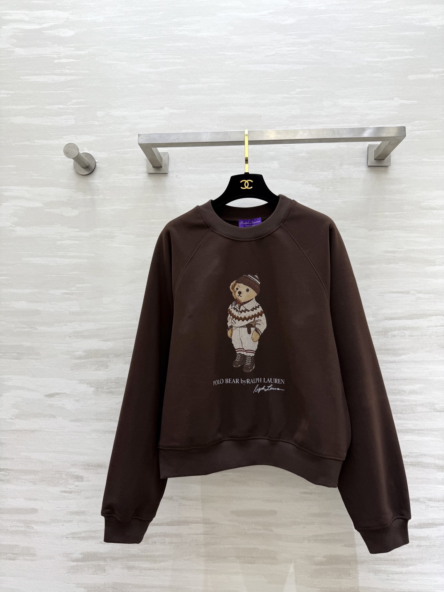 NO:684914,Ralph Lauren Bear Sweatshirt, high-quality customization, available in stock first size S/M/L (S size bust 120, length 58), loro piana, hoodie, sweatshirts,19860909Ralph Lauren 小熊卫衣 高品质定制 现货首发sizeS/M/L（s码胸围120,衣长58）,,loro piana,hoodie,sweatshirts,,Women's clothing