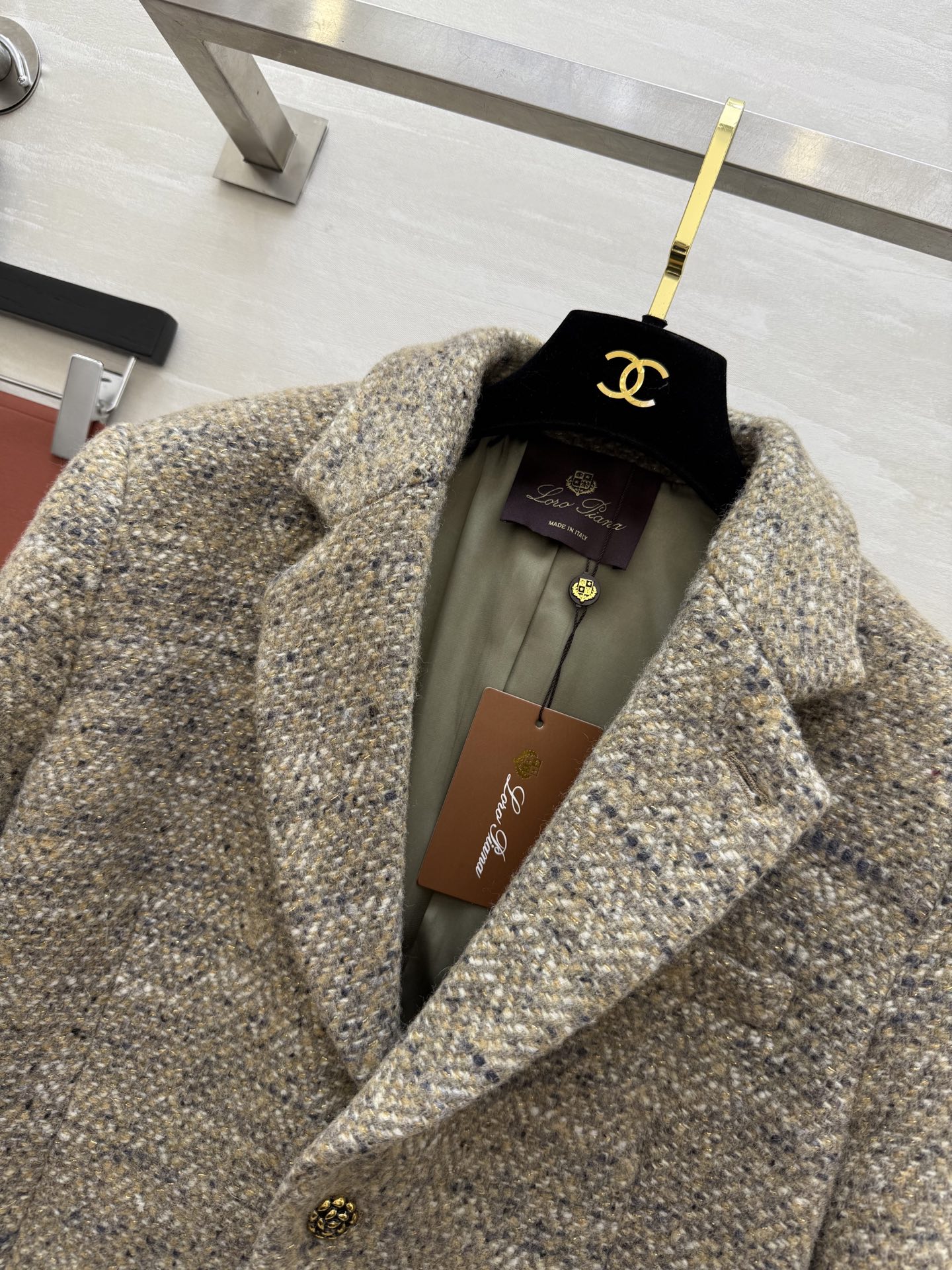 Loro Pian♡²⁶新款 羊驼毛西装外套 高品质定制 现货首发size：S/M/L（s码胸围：94，
