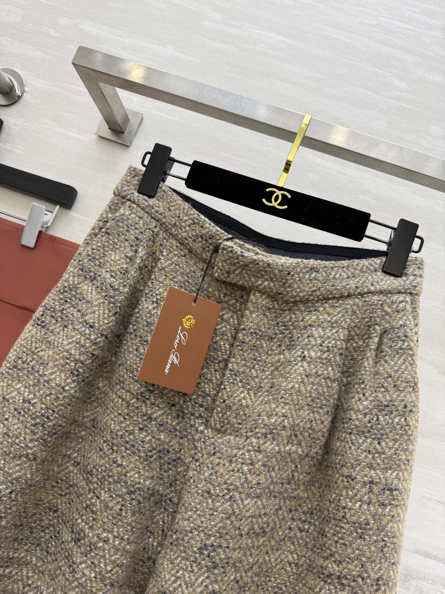 Loro Pian♡²⁶新款 羊驼毛阔腿裤 高品质定制 现货首发size：S/M/L（s码腰围：66，臀