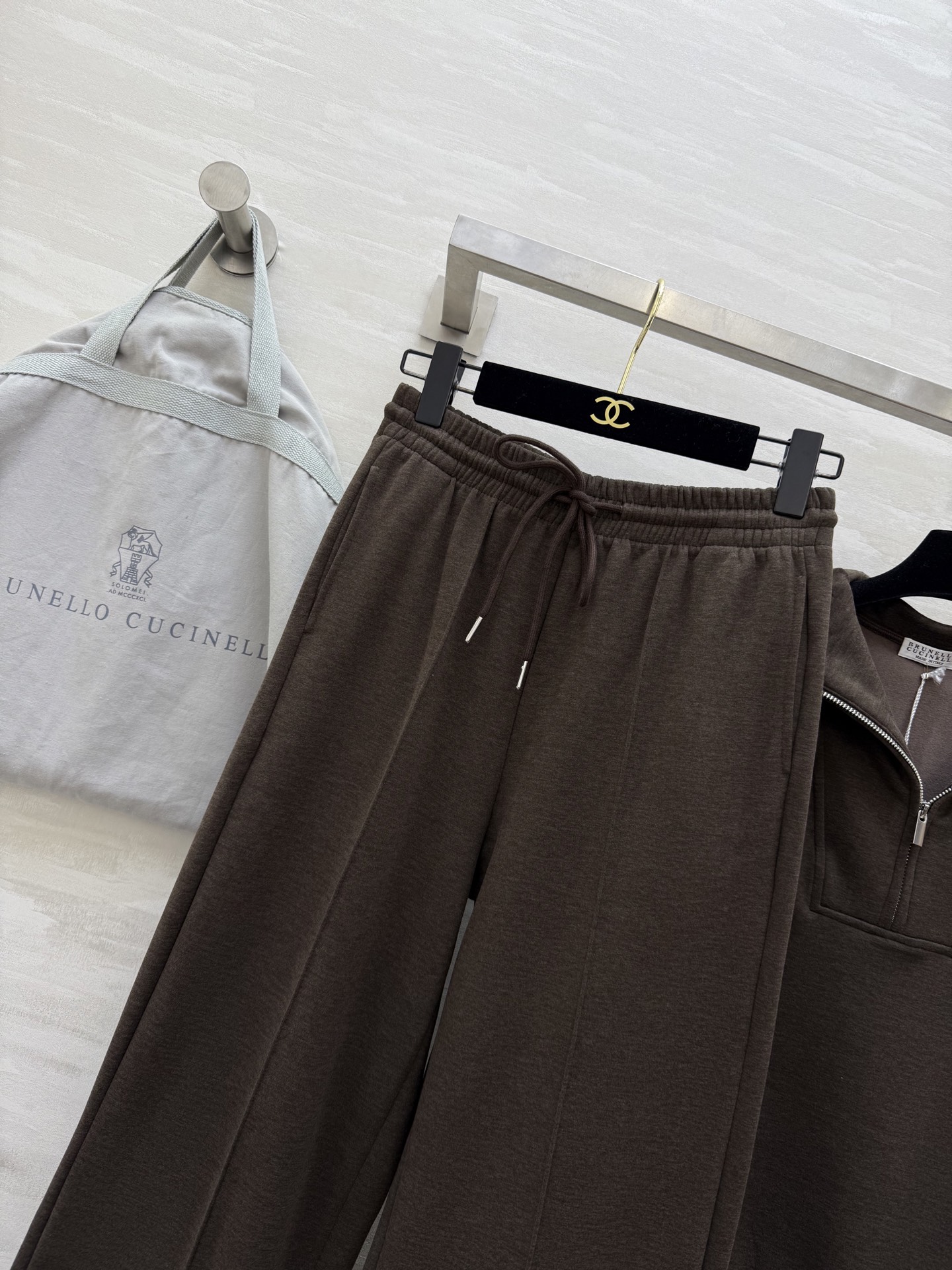 Brunello Cucinell♡拉链卫衣套装 简约宽松设计 棉质面料 柔软舒适 适合日常或休闲场合穿