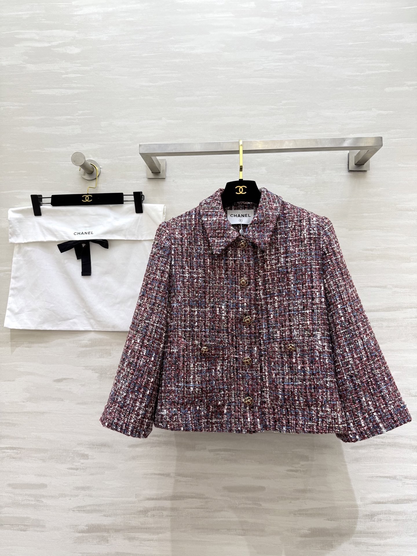 NO:689344,#Chane early spring new style, beautiful ladylike temperament, woven tweed jacket, high quality customization, ready for sale, size S/M/L (S size bust 102, length 52), Chanel-clothing, chanel, chanel, jackets & coats,19860909#Chane早春新款 绝美千金名媛气质 编织花呢外套 高品质定制 现货首发sizeS/M/L（s码胸围102,衣长52）,香奈儿-服装,chanel,chanel,jackets & coats,,Women's clothing