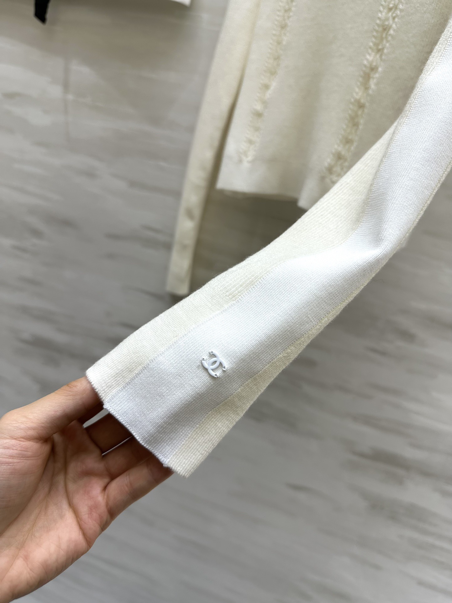 #Chane♡滑雪⛷️系列 双C 字母长袖高领打底 原版开发 对版定制纱线🧶 高品质 现货首发size：