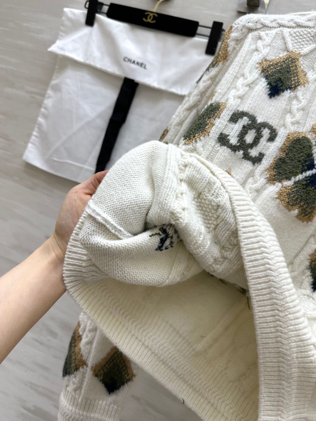 #Chane♡滑雪系列 套头羊毛毛衣 原版开发100%羊毛纱线 高品质定制 现货首发size：36/38