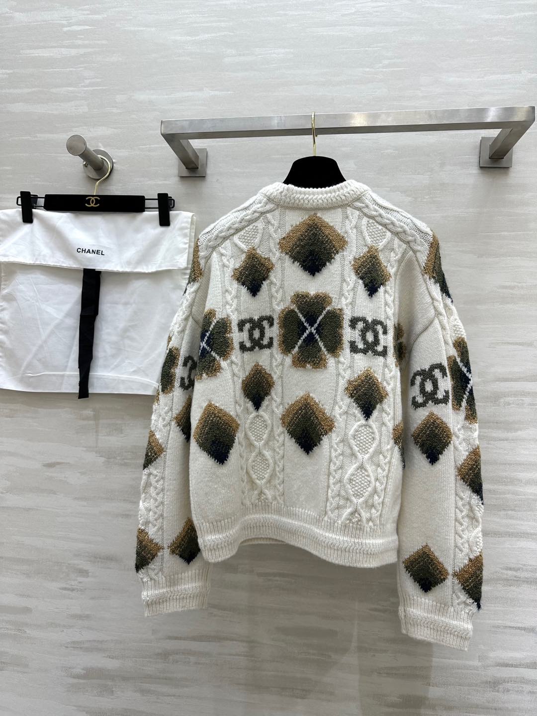 #Chane♡滑雪系列 套头羊毛毛衣 原版开发100%羊毛纱线 高品质定制 现货首发size：36/38