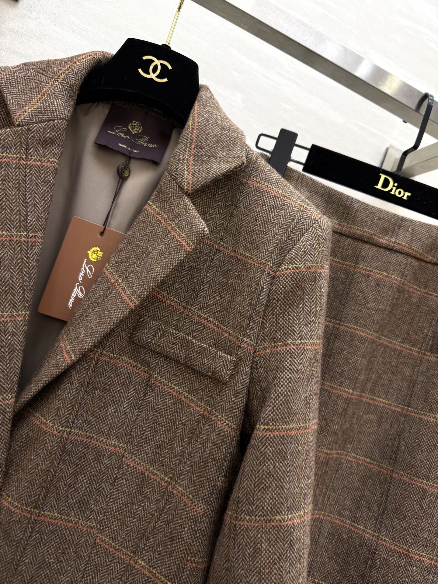 #Loro Pian♡²⁶老钱风 法式文艺复古羊毛套装 慵懒电影感 复古的色调浓郁静谧 宽松的版型松弛而