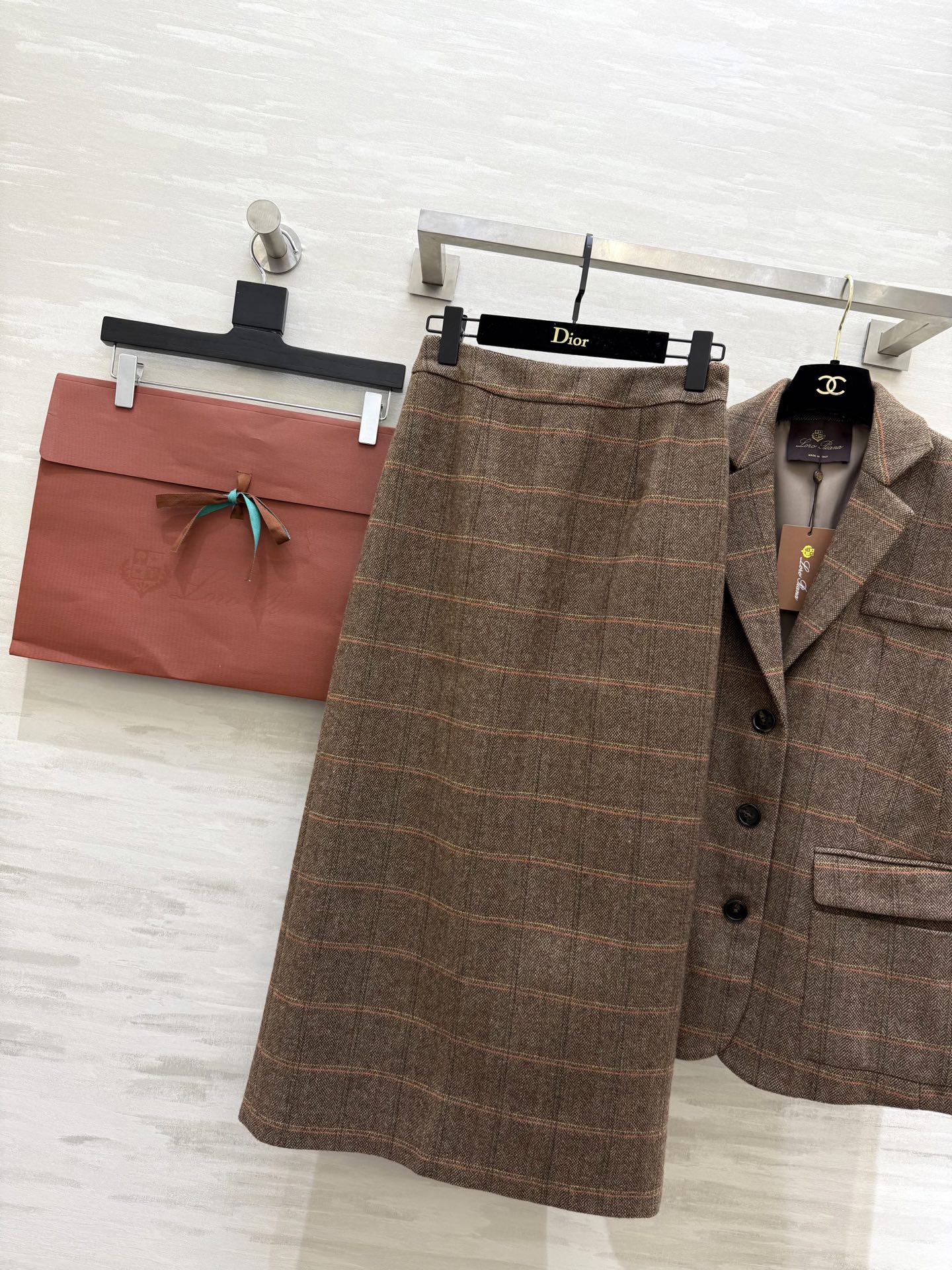 #Loro Pian♡²⁶老钱风 法式文艺复古羊毛套装 慵懒电影感 复古的色调浓郁静谧 宽松的版型松弛而