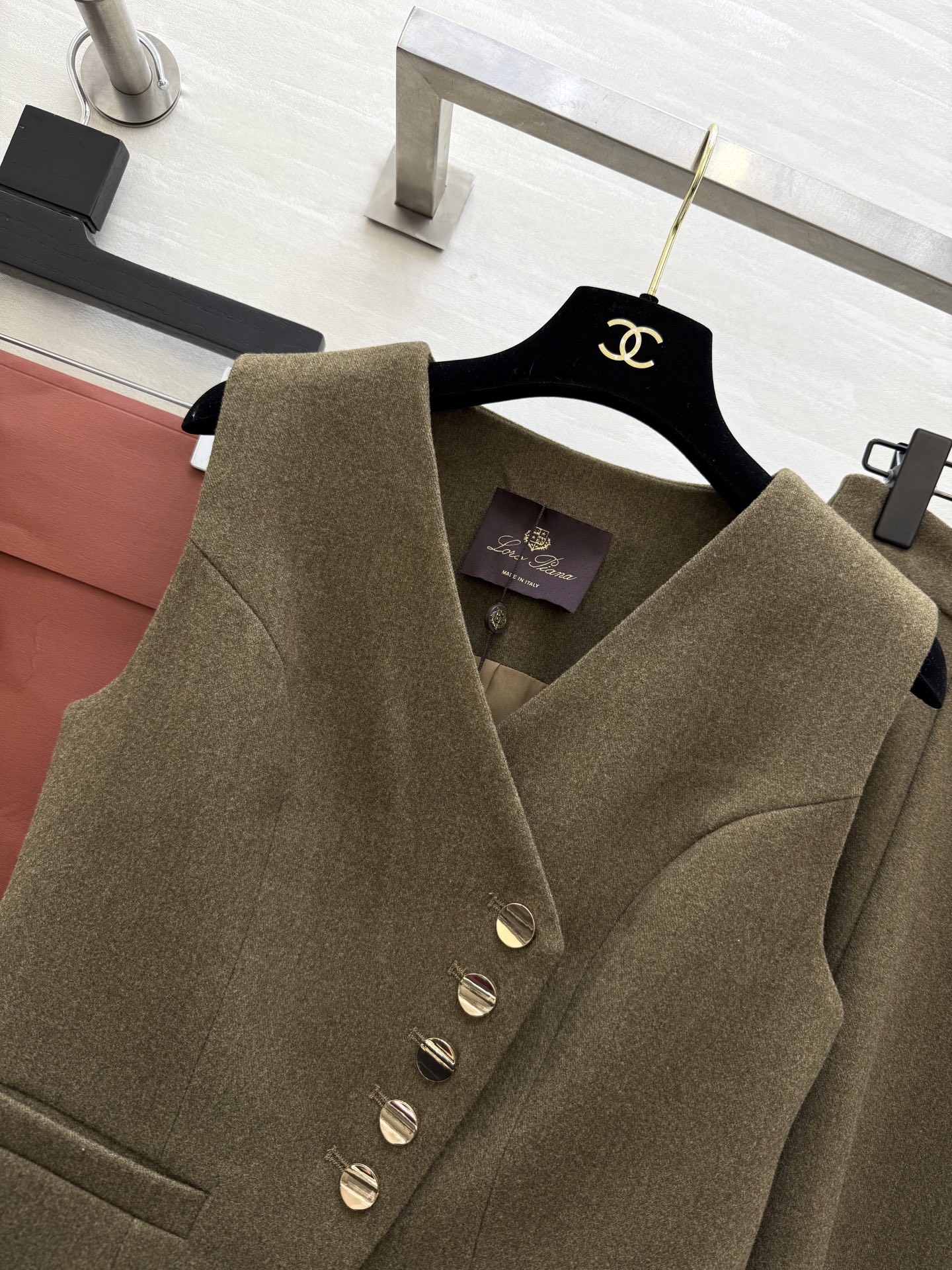 #Loro Pia♡²⁶新款 老钱风套装 高品质定制 现货首发size：S/M/L/XL（s码胸围：84