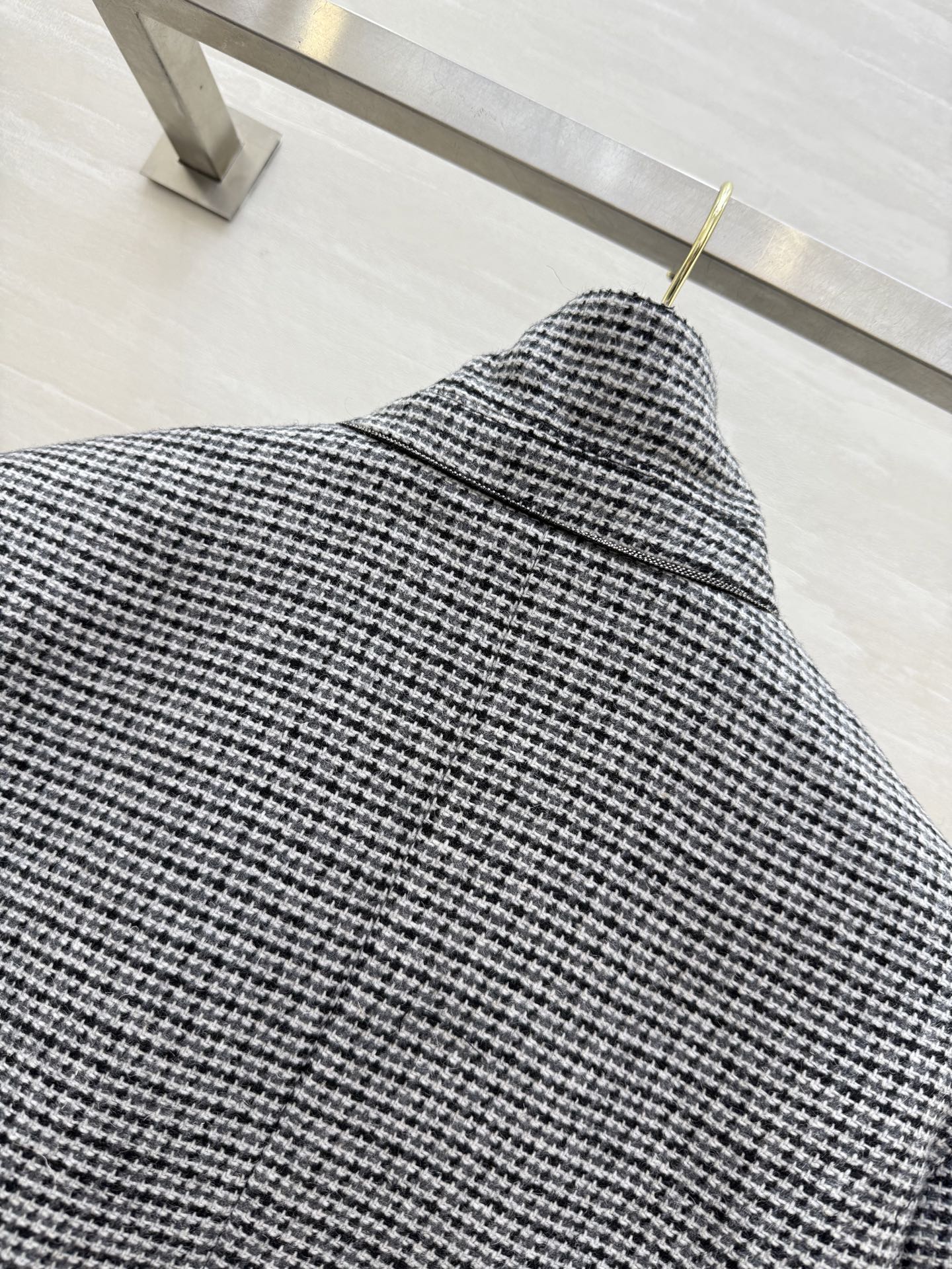 #Brunello Cucinell♡²⁶新款 羊毛格纹西装外套 高品质定制 现货首发size：S/M/