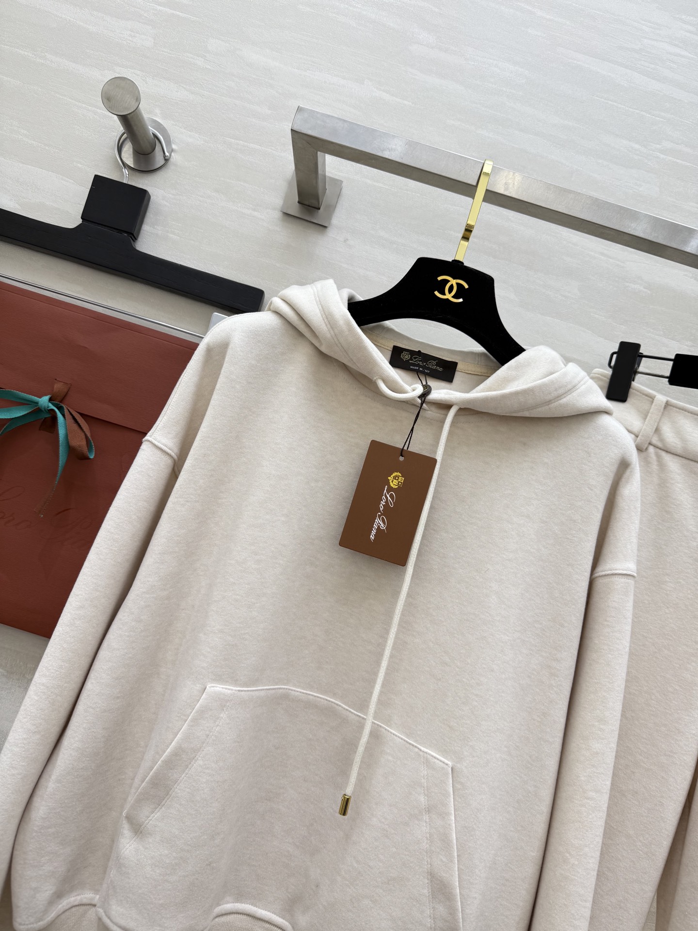 #Loro Pian♡²⁶老钱风 低调奢华休闲套装 定制进口纯棉质地亲肤舒适 高品质 现货首发size：