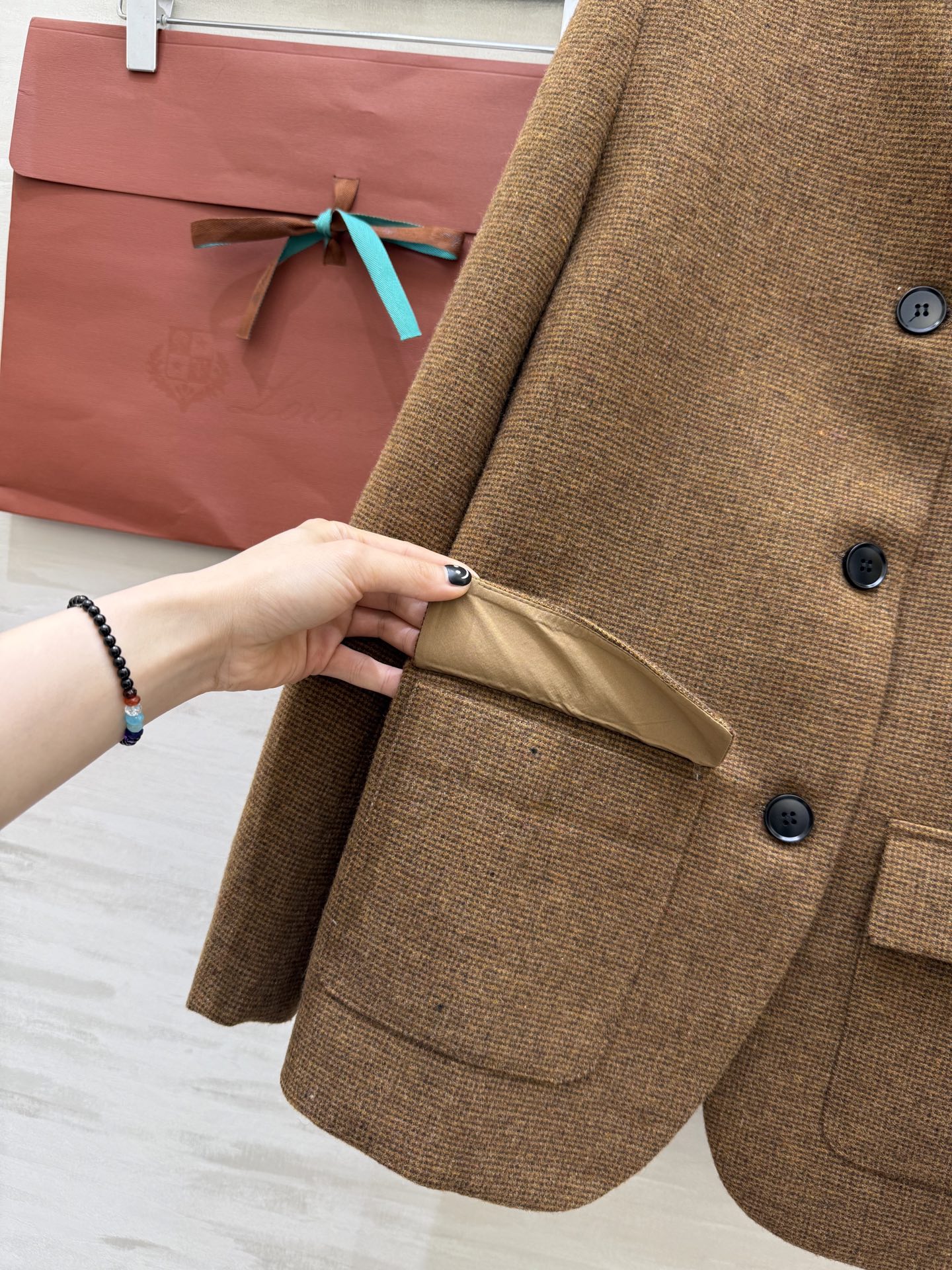 #Loro Pian♡²⁶新款 老钱风套装 高品质定制 现货首发size：S/M/L/XL（M码肩宽：3