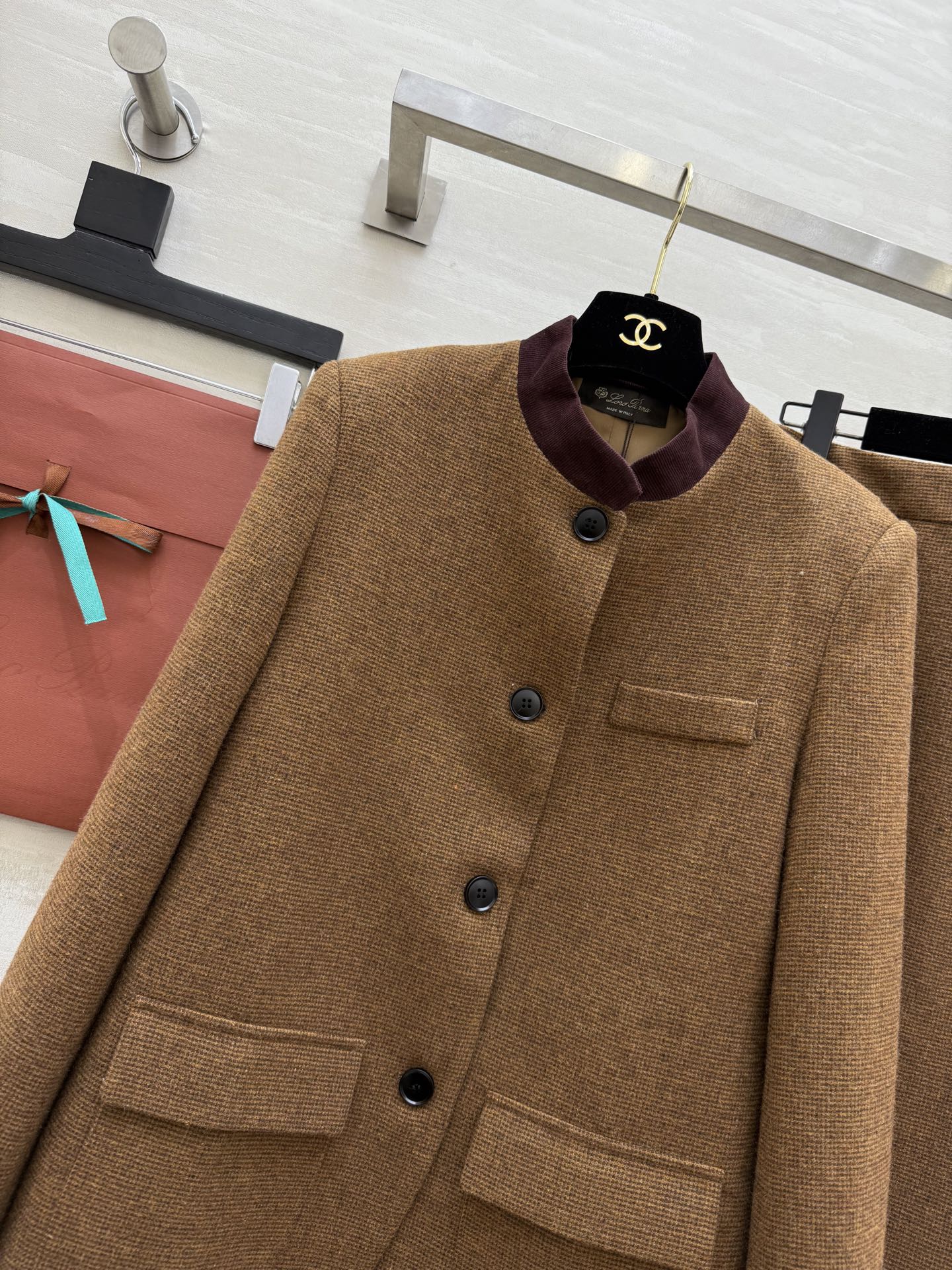 #Loro Pian♡²⁶新款 老钱风套装 高品质定制 现货首发size：S/M/L/XL（M码肩宽：3