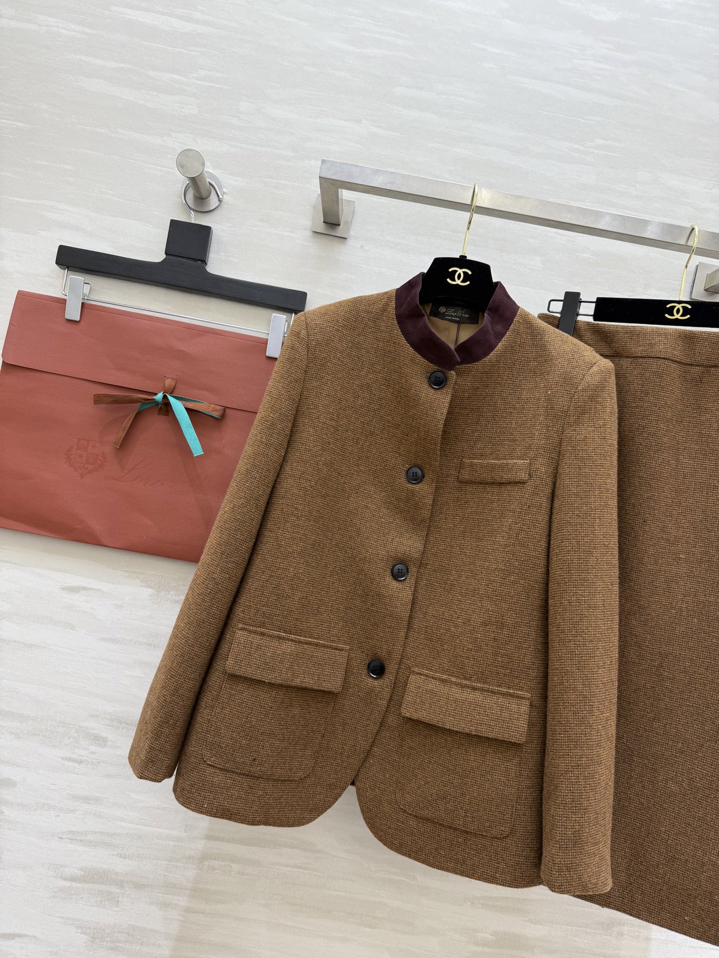 #Loro Pian♡²⁶新款 老钱风套装 高品质定制 现货首发size：S/M/L/XL（M码肩宽：3