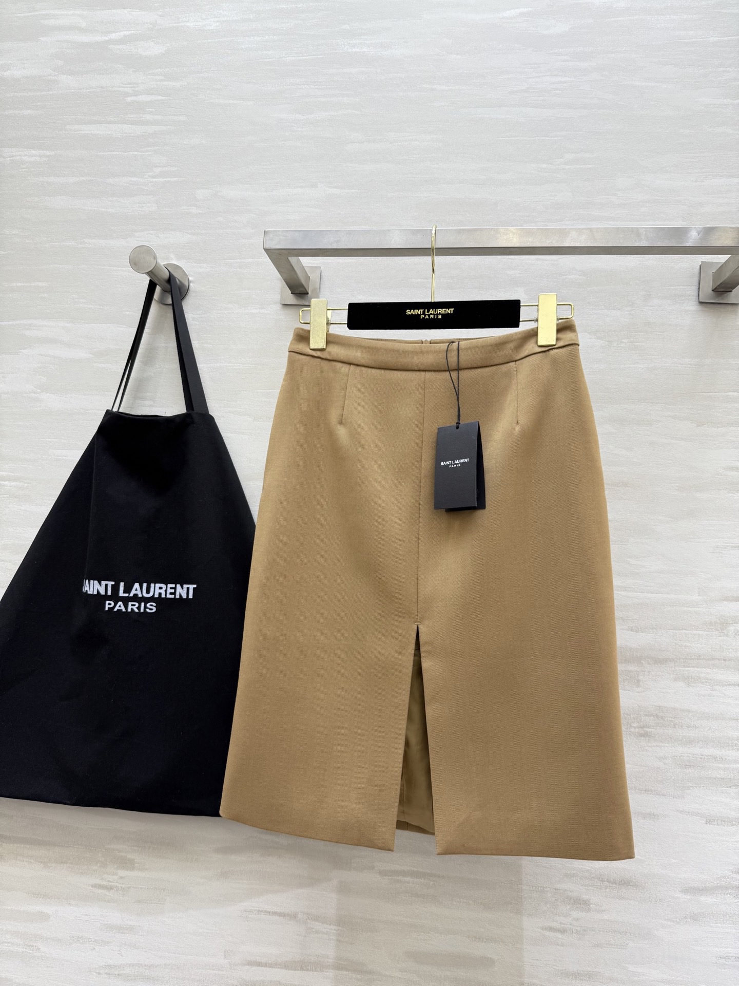 #ysl新款 西服半裙 高品质定制 现货首发size：S/M/L/XL（s码腰围：68，裙长：57）