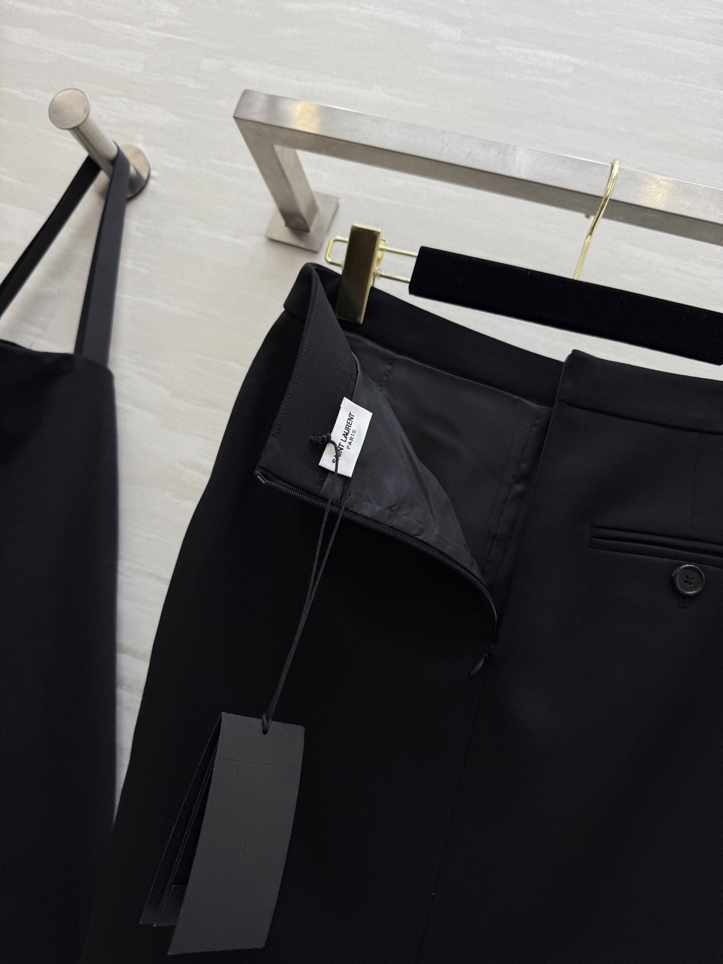 #ysl新款 西服半裙 高品质定制 现货首发size：S/M/L/XL（s码腰围：68，裙长：57）