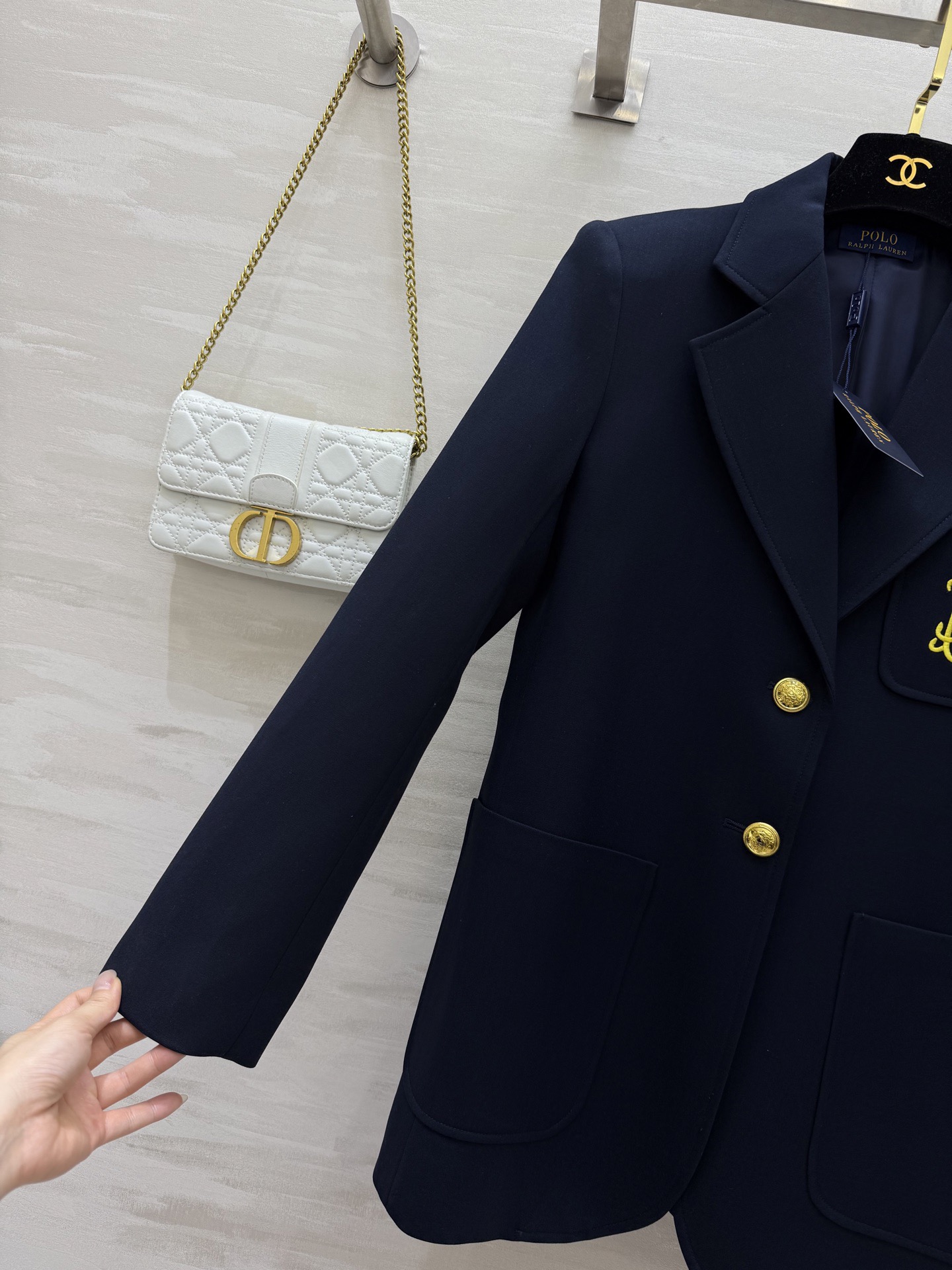 #POLO拉夫劳伦经典款 西装外套 太爱了！可以封神的西装！又飒又美！人手必备！版型太绝了！修身显腰身的